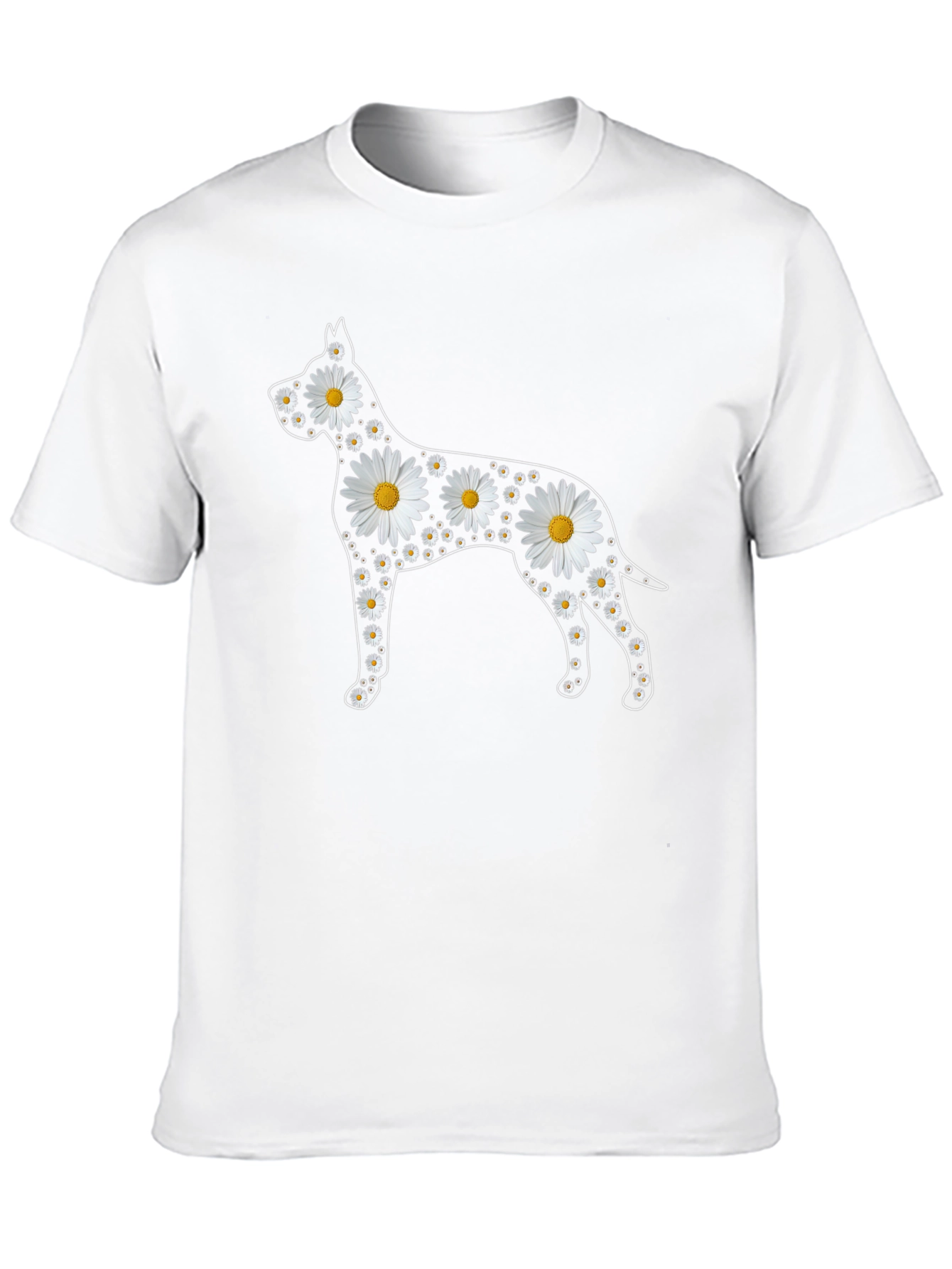 Dog Breed Daisy Flower T-Shirt