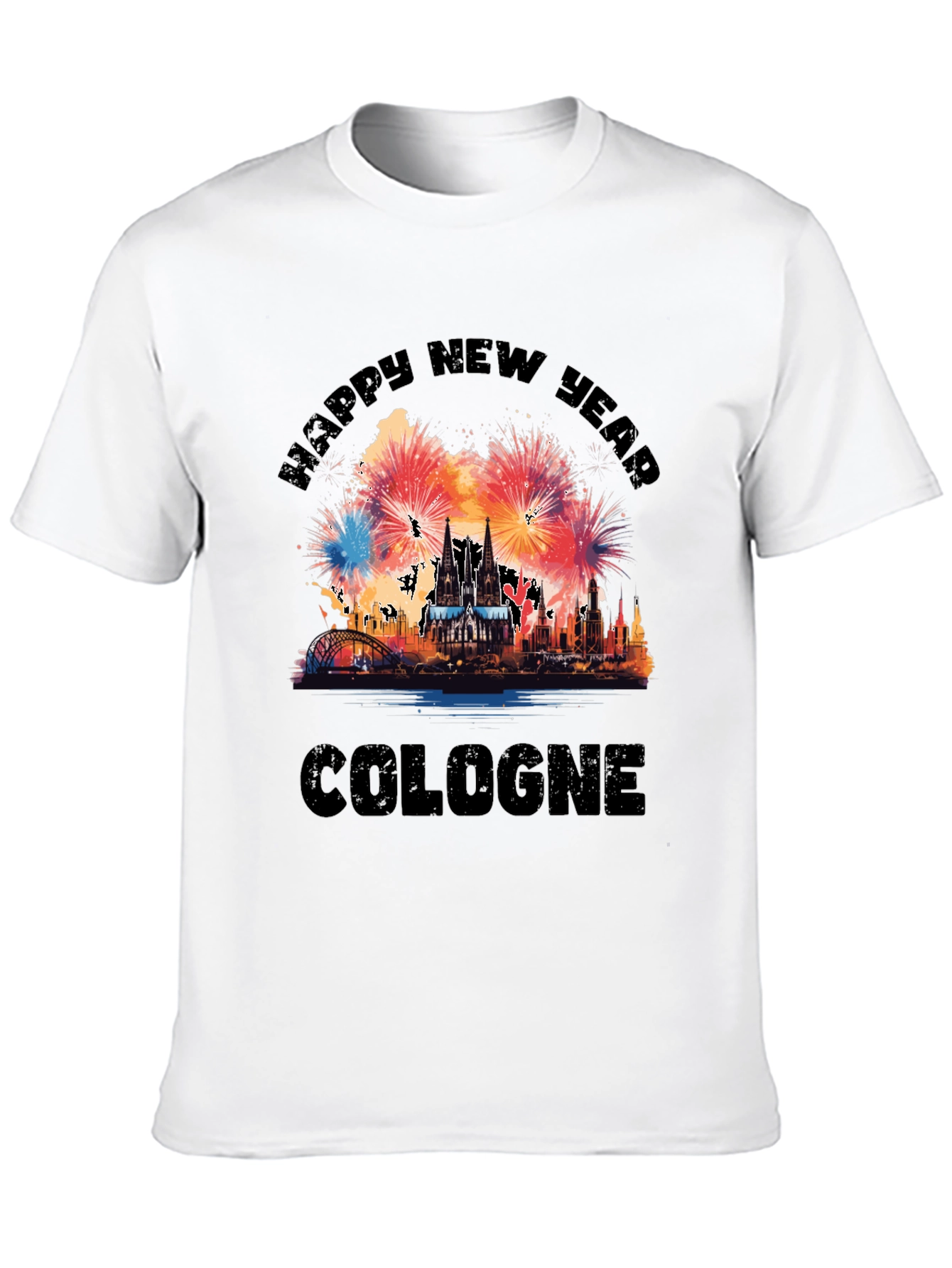 Cologne Happy New Year T-Shirt