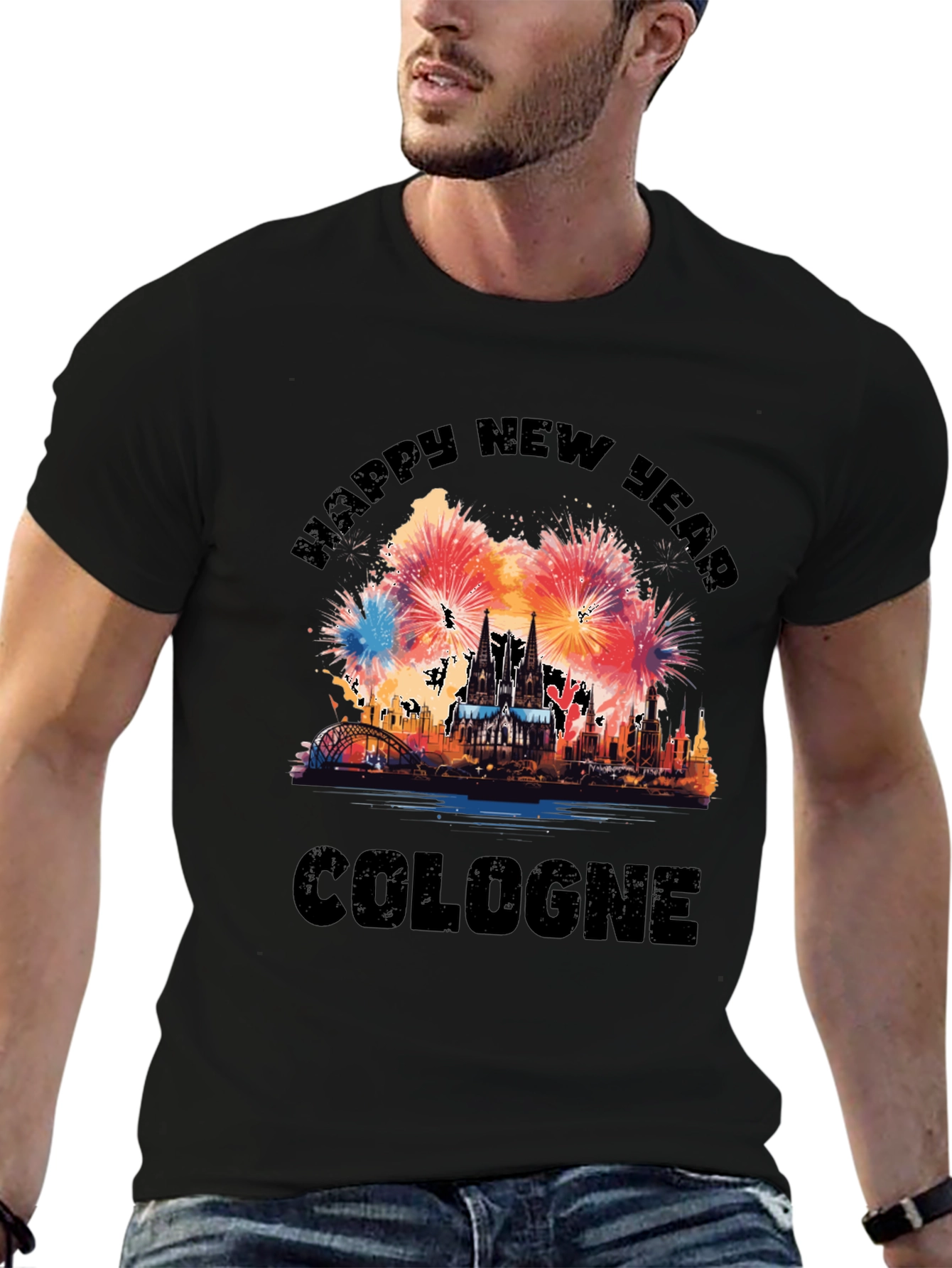 Cologne Happy New Year T-Shirt