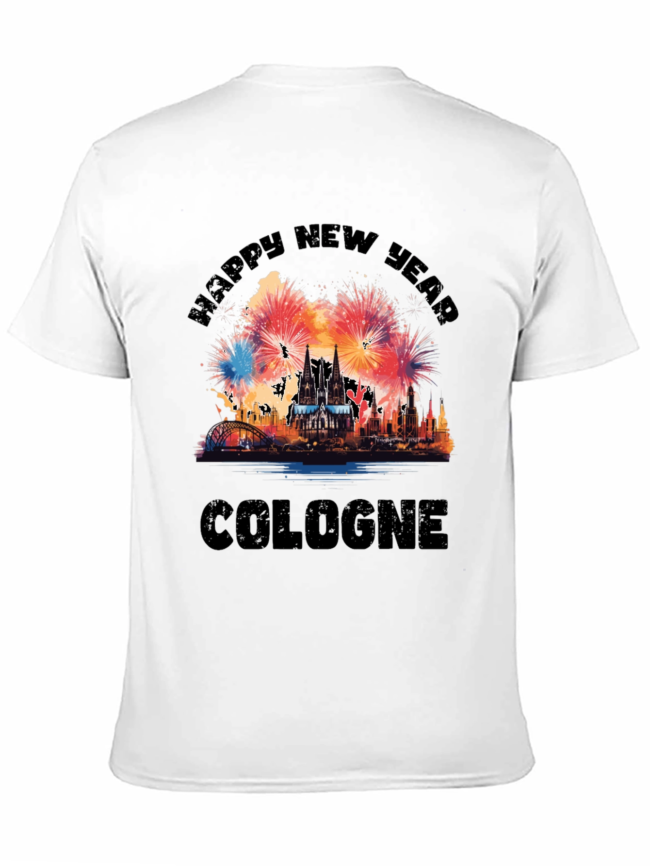Cologne Happy New Year T-Shirt