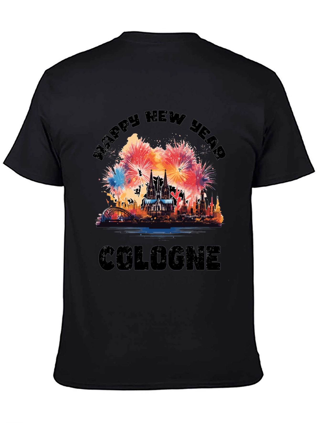 Cologne Happy New Year T-Shirt
