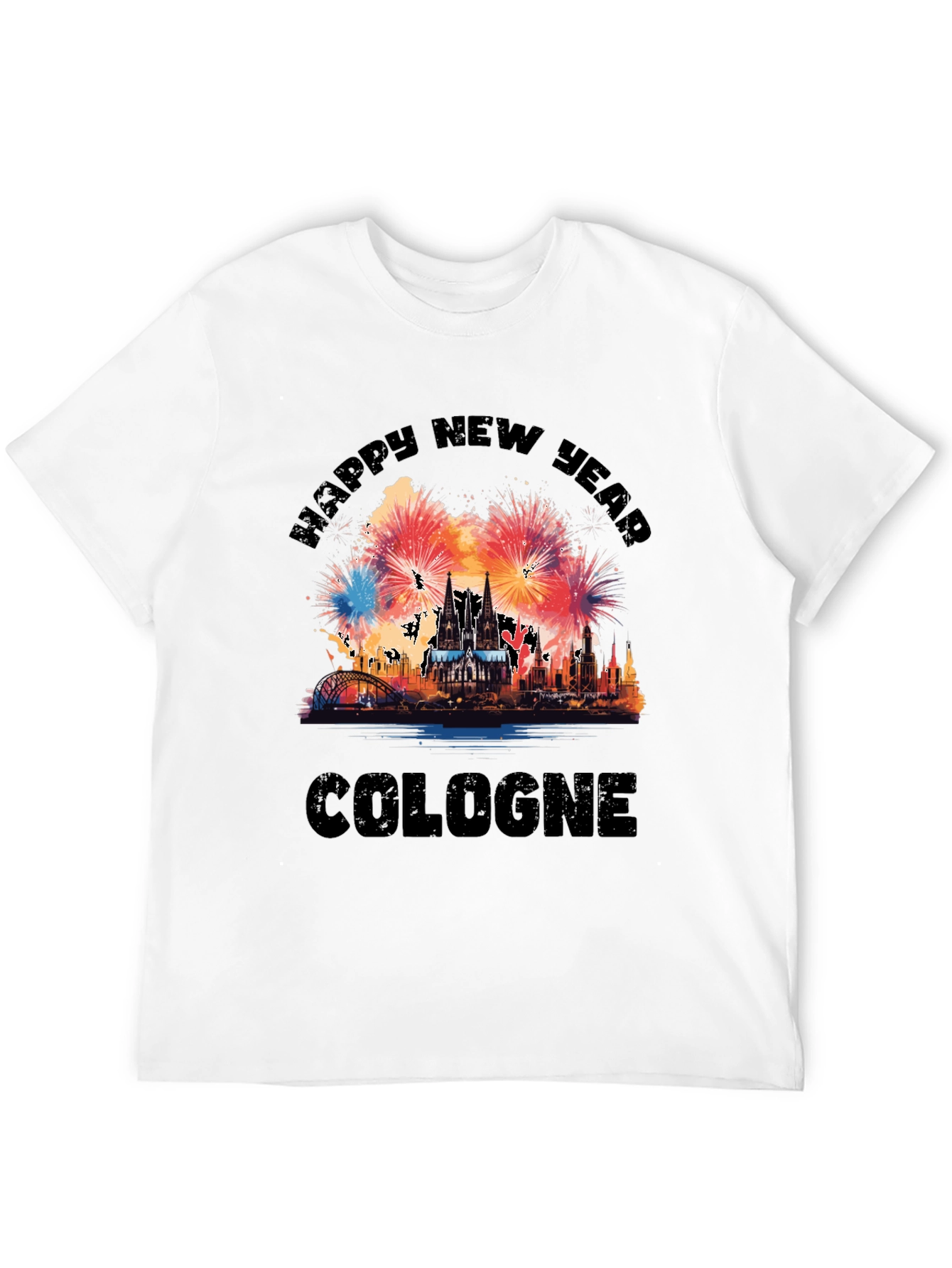Cologne Happy New Year T-Shirt