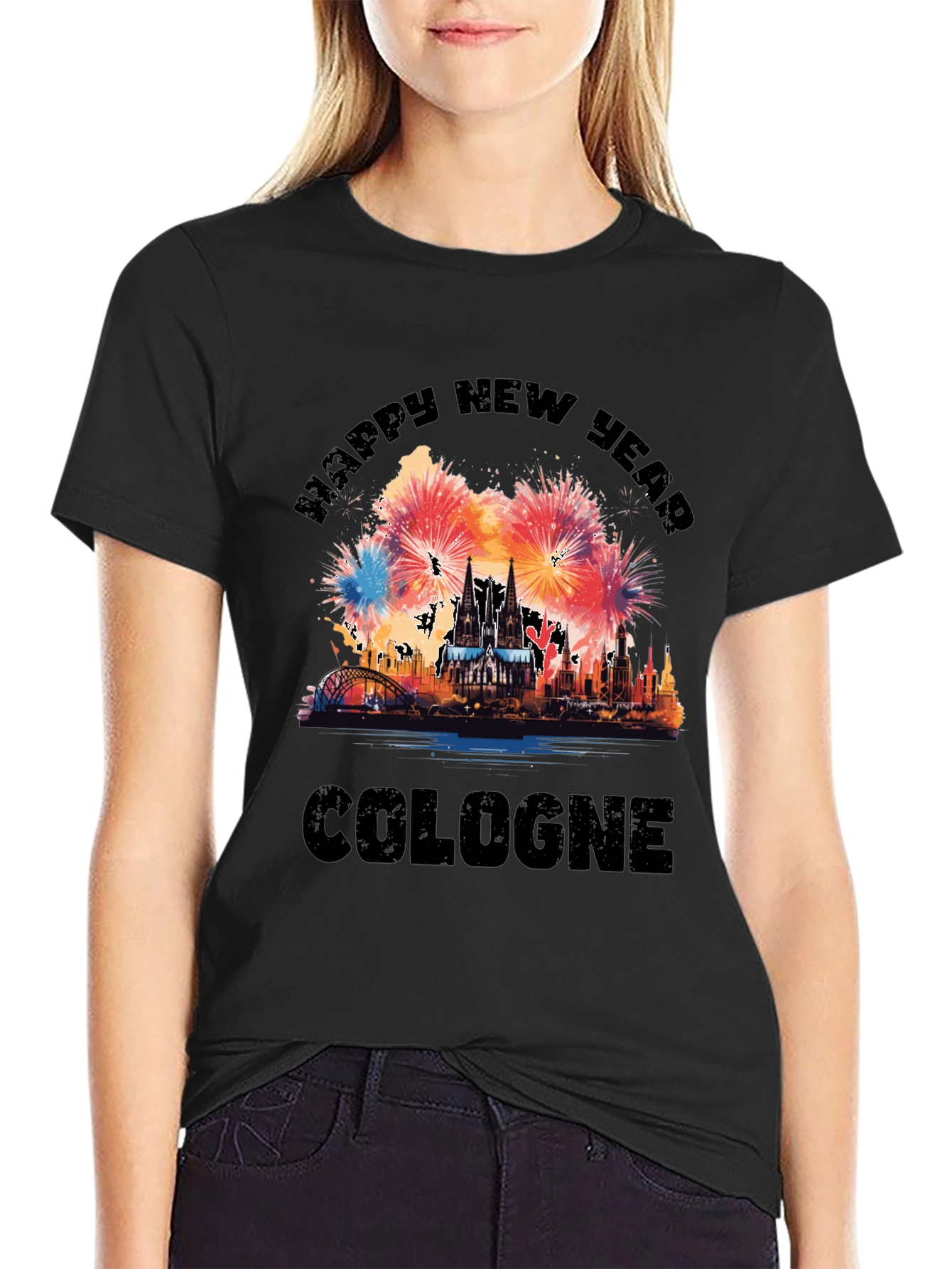 Cologne Happy New Year T-Shirt