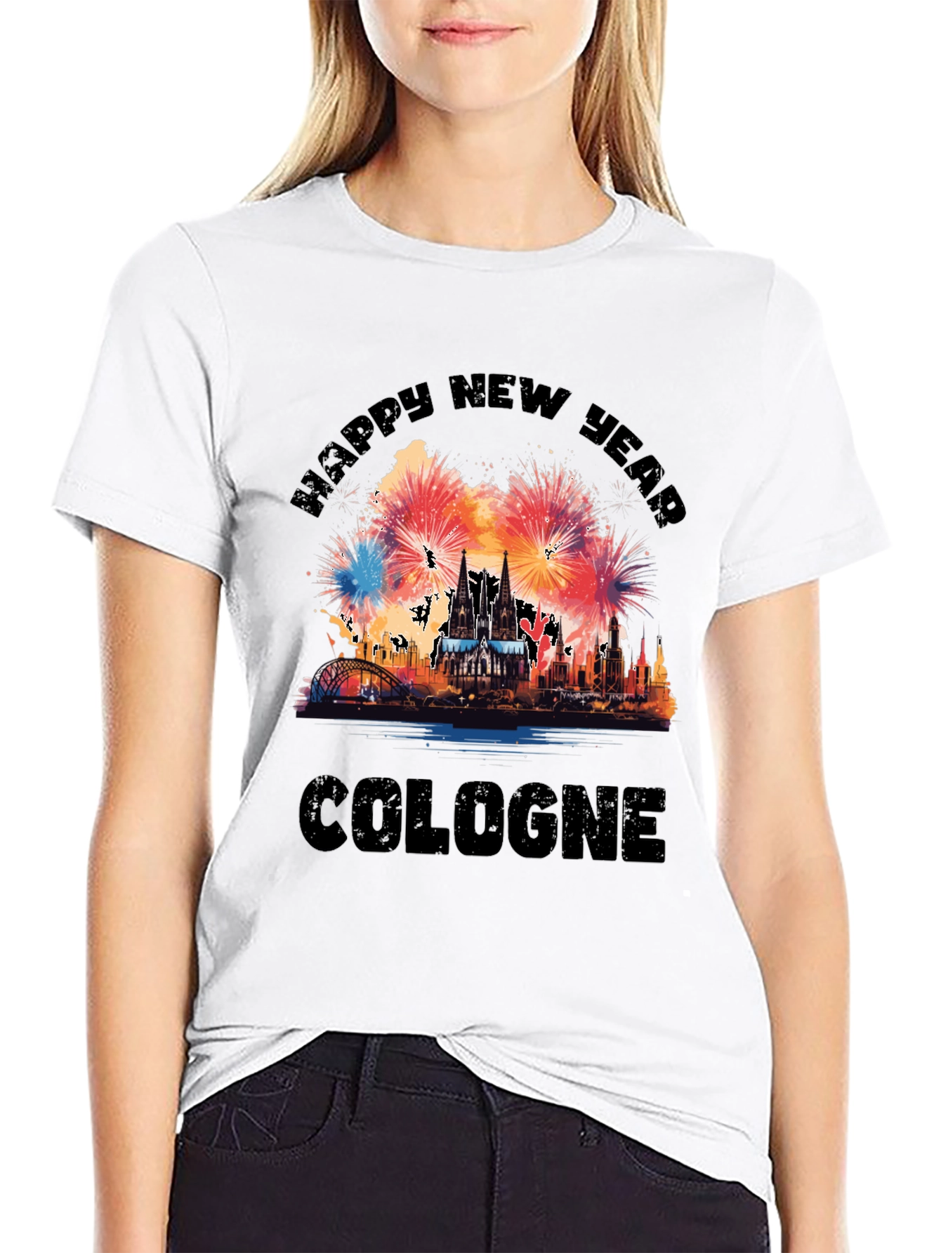 Cologne Happy New Year T-Shirt