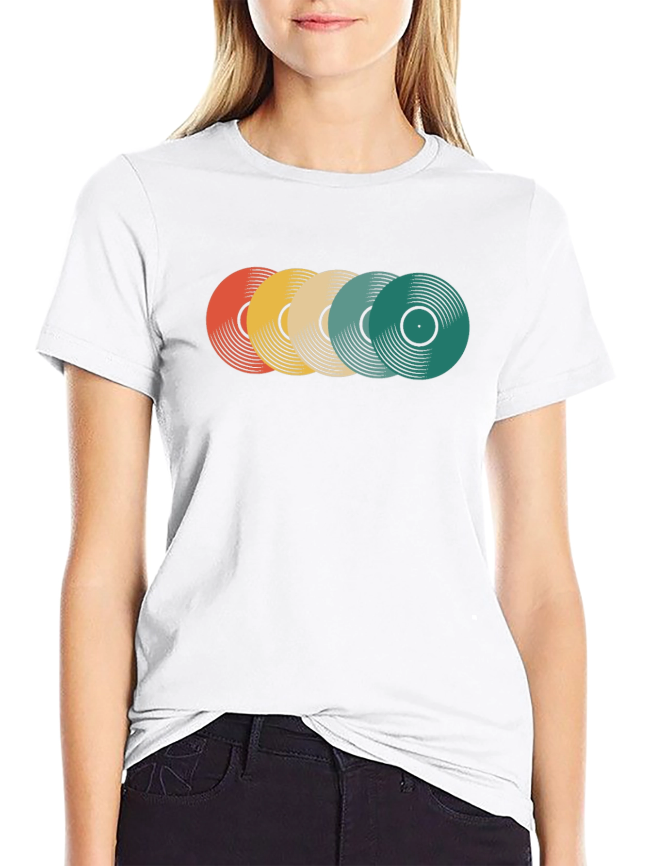 Retro Vinyl Record T-Shirt