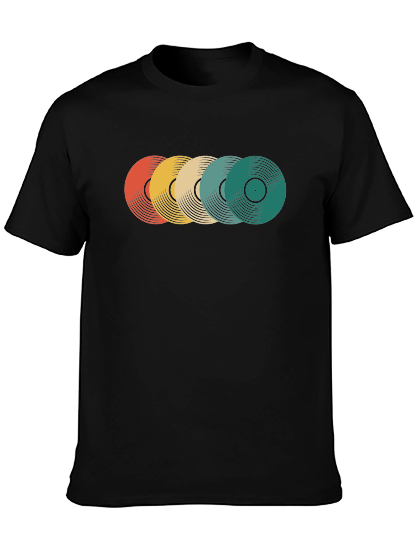 Retro Vinyl Record T-Shirt