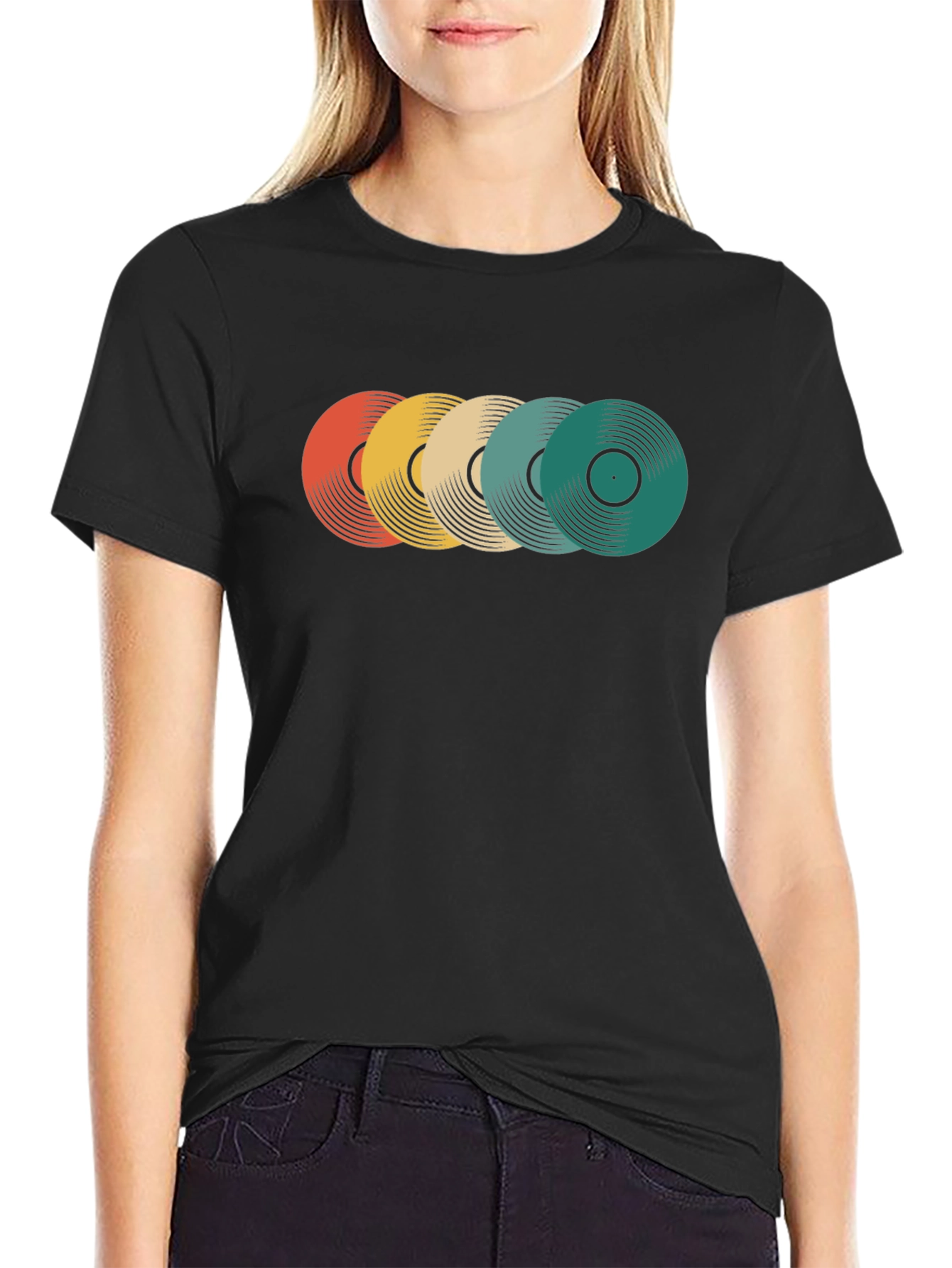 Retro Vinyl Record T-Shirt
