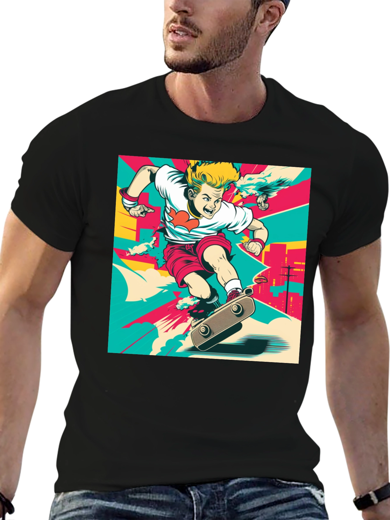 Rad Skater Graphic Tee
