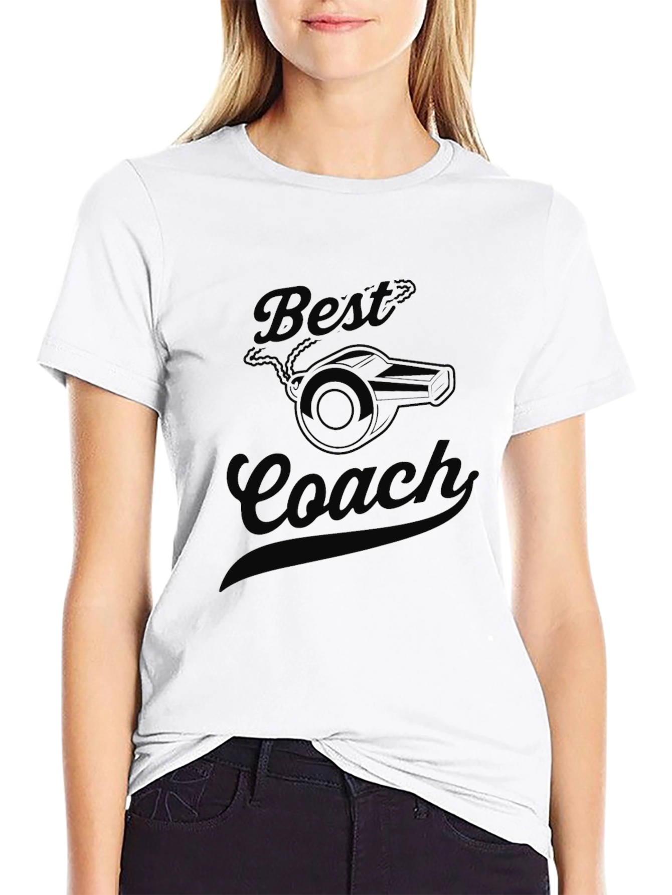 Best Coach Graphic Tee - Soft Cotton T-Shirt