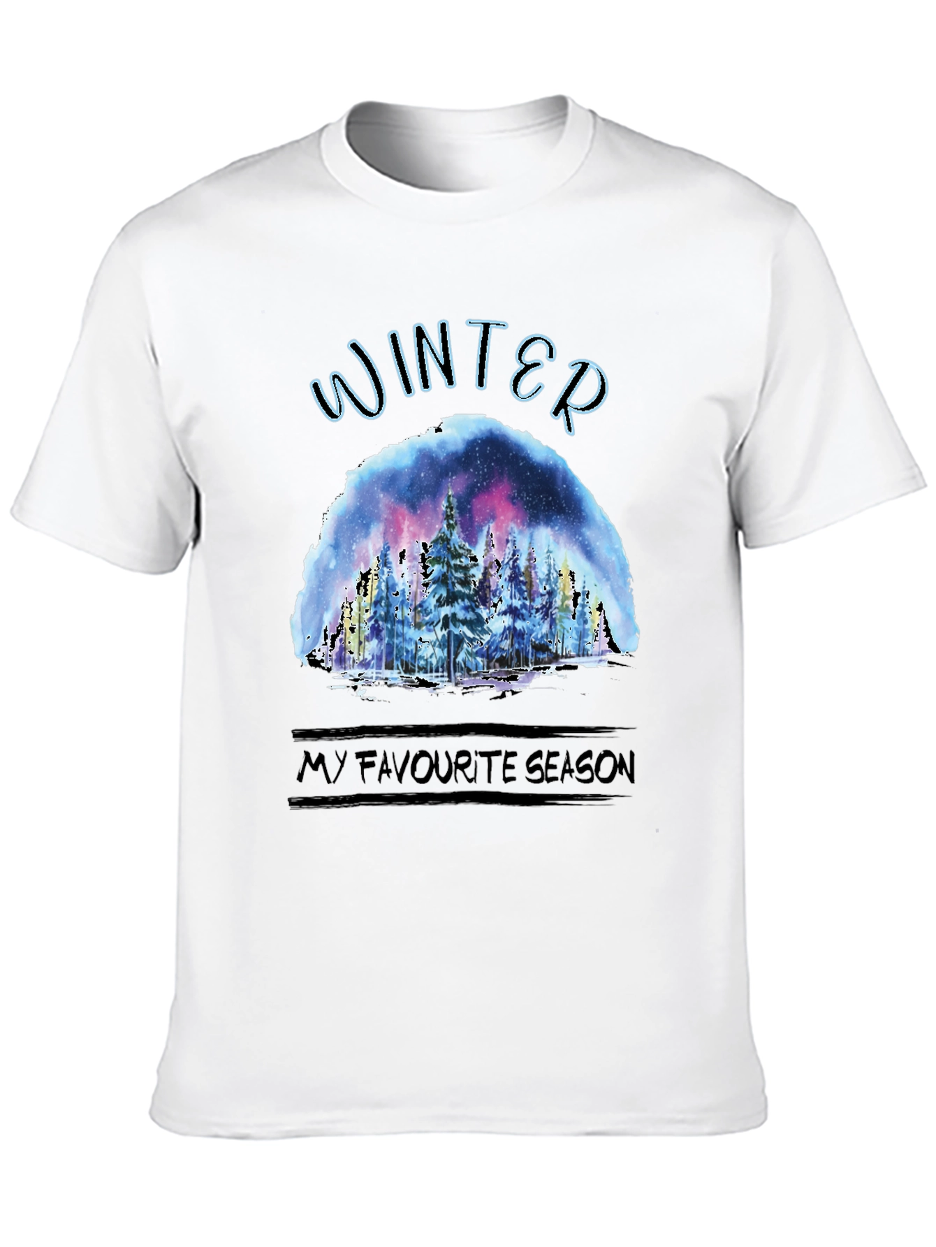 Winter Forest T-Shirt - My Favorite Season