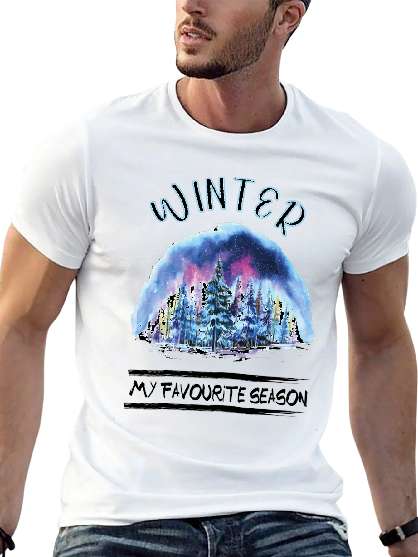 Winter Forest T-Shirt - My Favorite Season