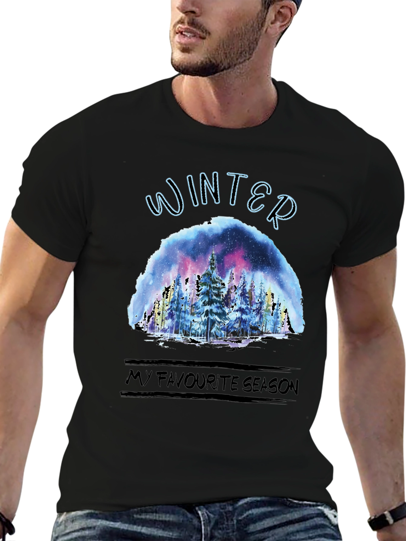 Winter Forest T-Shirt - My Favorite Season