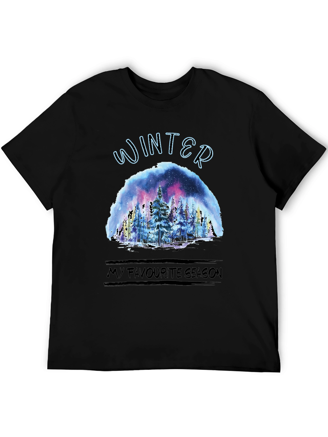 Winter Forest T-Shirt - My Favorite Season