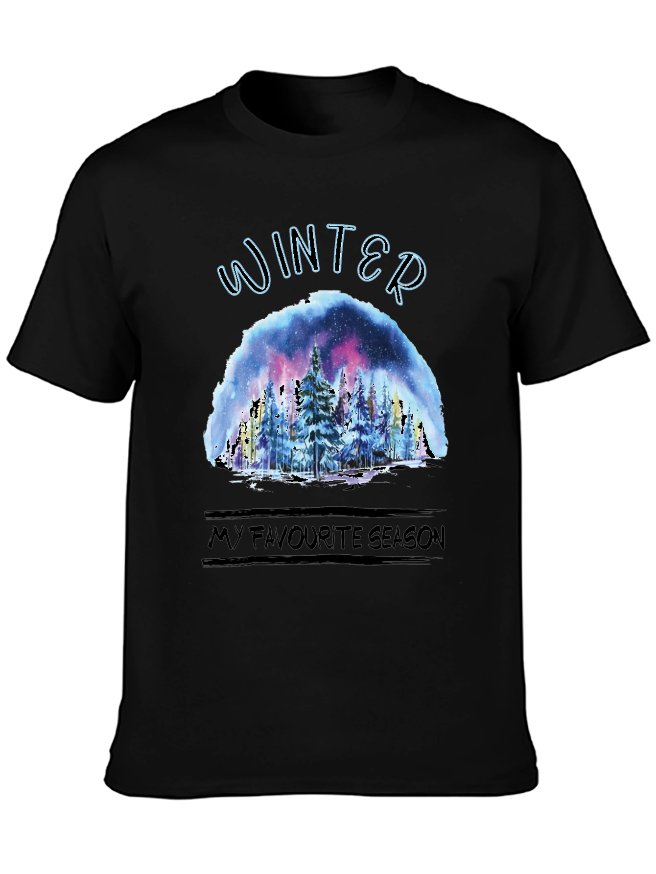Winter Forest T-Shirt - My Favorite Season