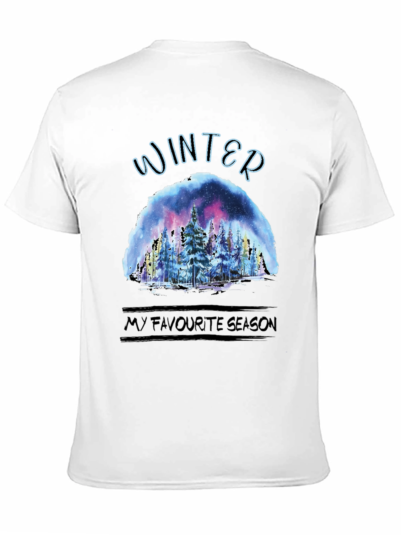 Winter Forest T-Shirt - My Favorite Season