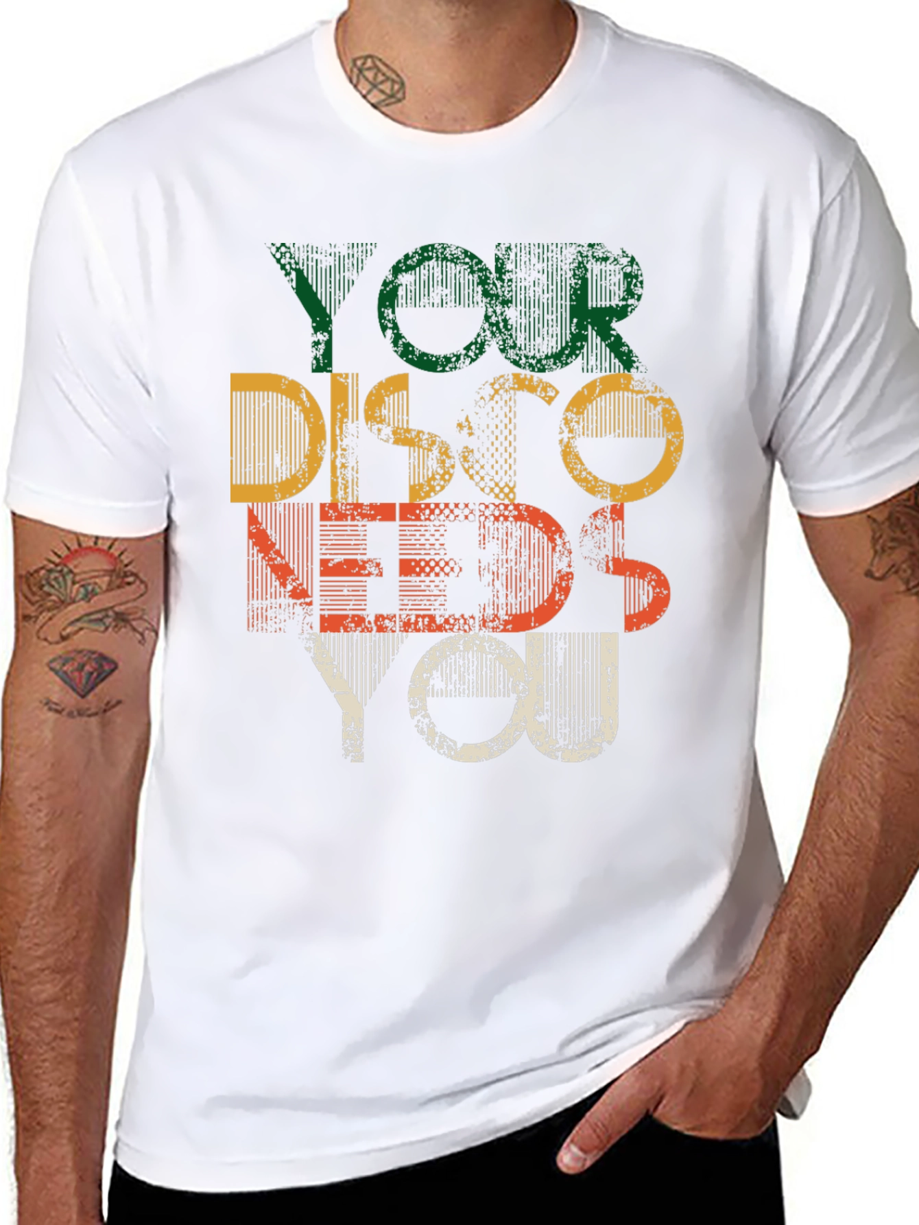 Retro Disco Needs You Graphic T-Shirt