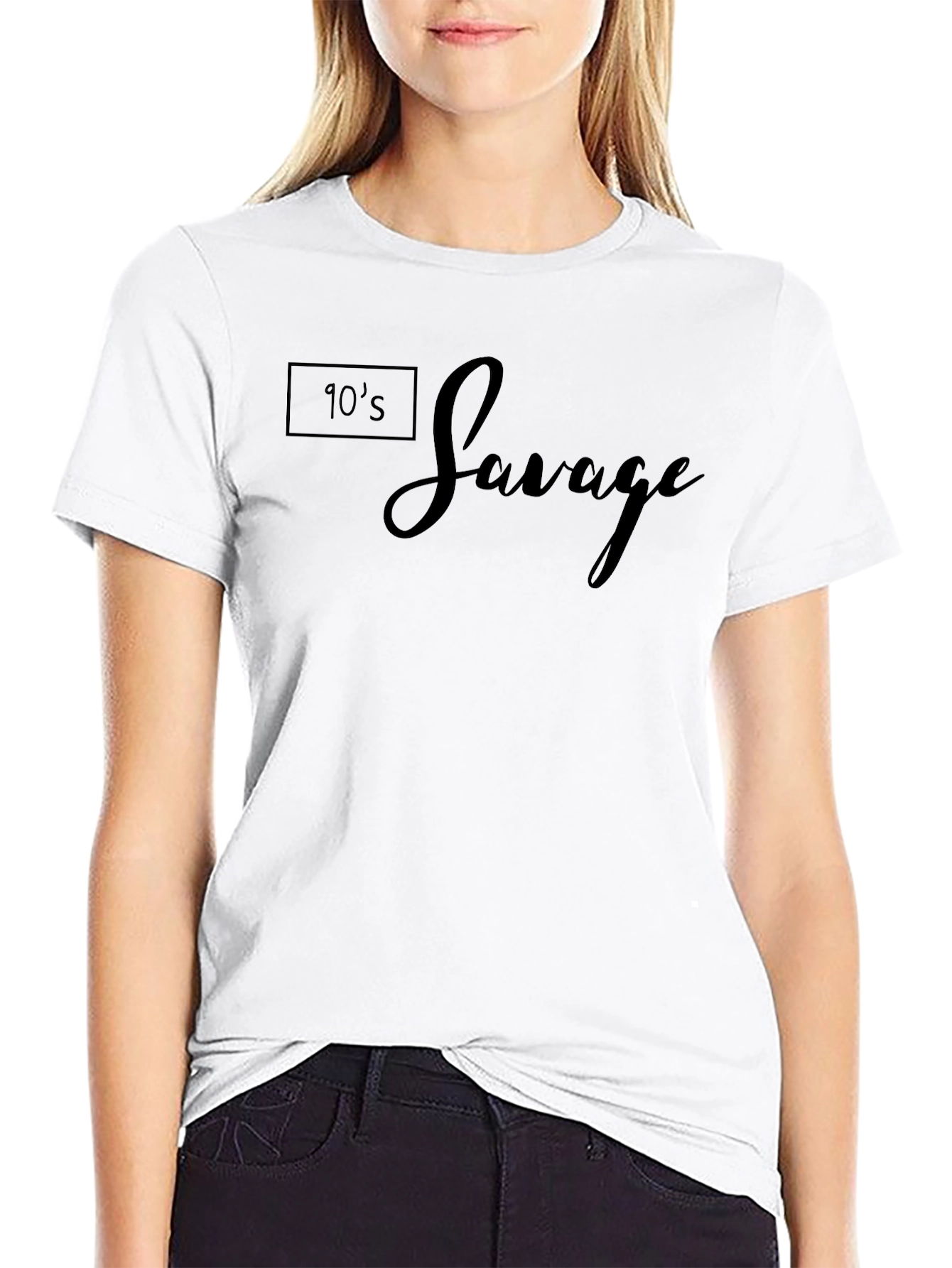 90s Savage Black T-Shirt
