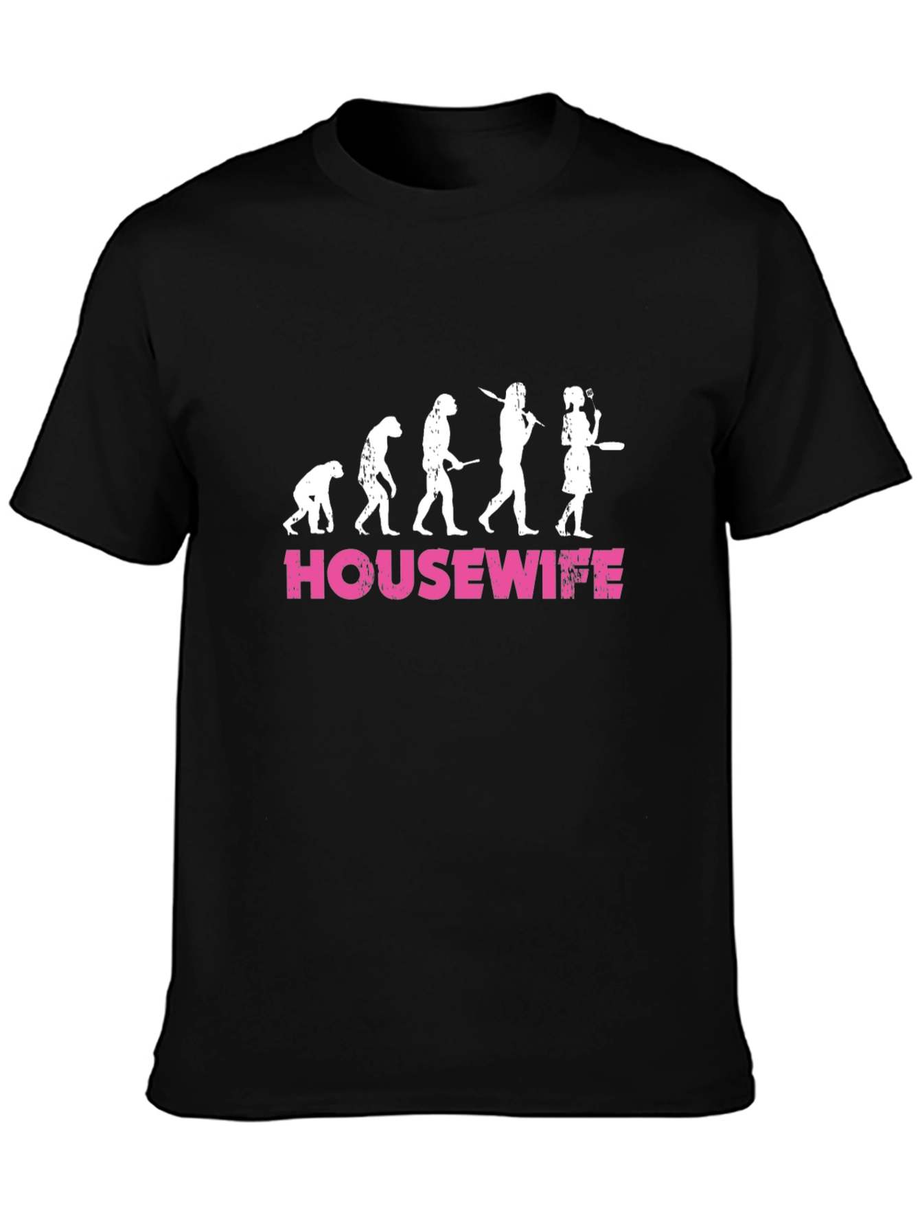 Housewife Evolution T-Shirt - Funny Graphic Tee