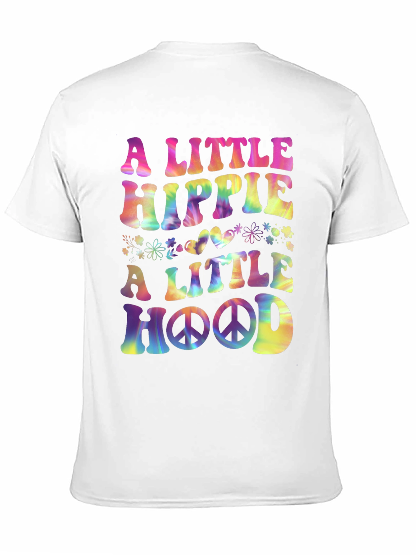 A Little Hippie A Little Hood Graphic Tee