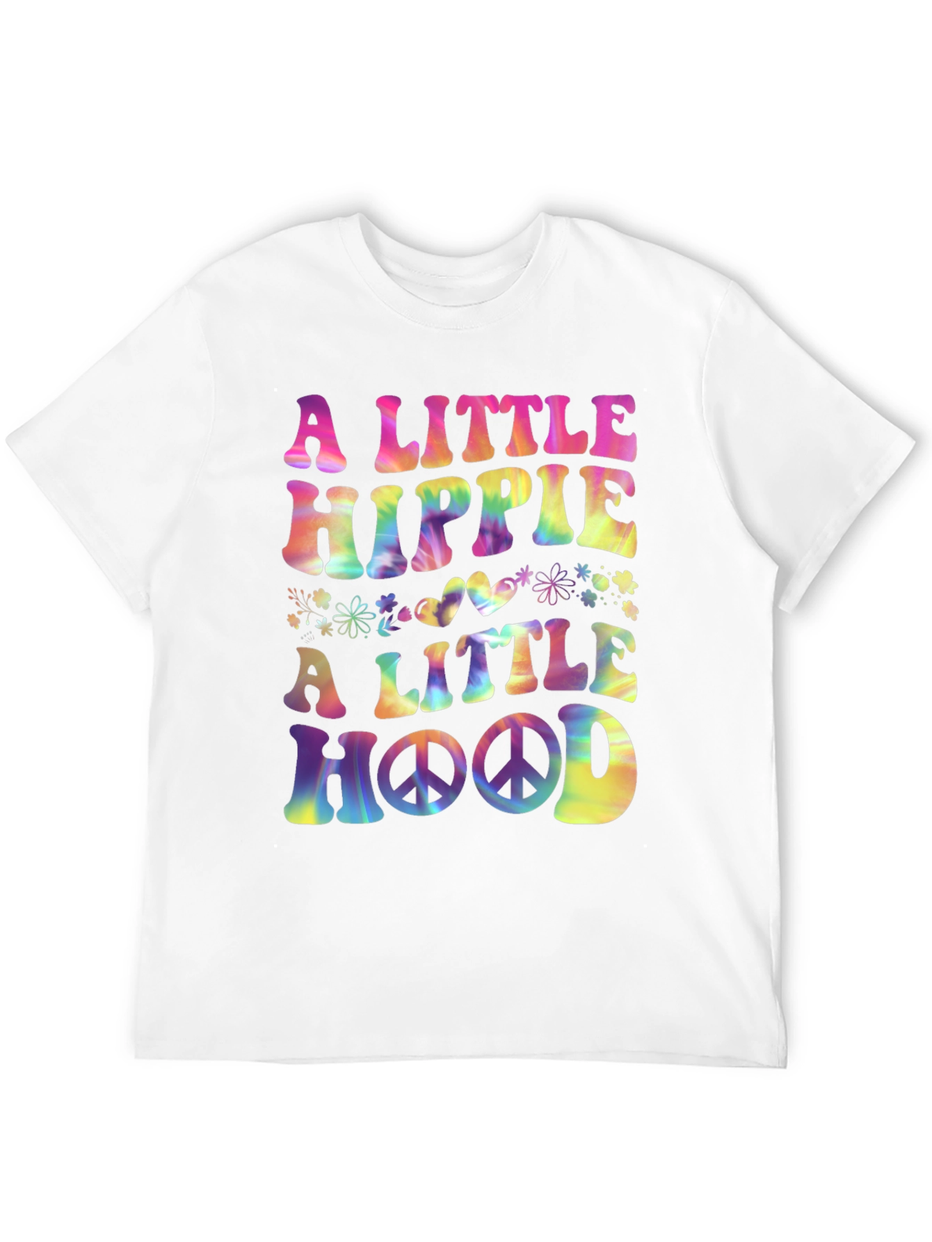 A Little Hippie A Little Hood Graphic Tee