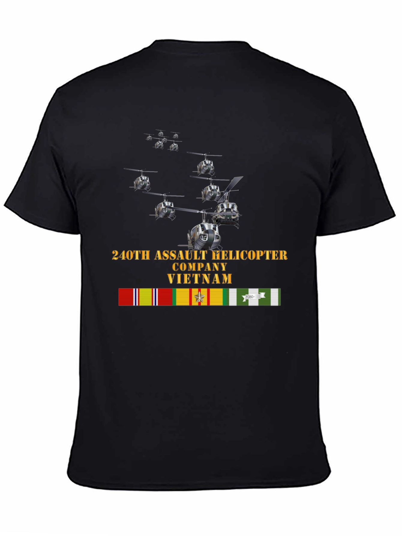 240th Assault Helicopter Company Vietnam T-Shirt