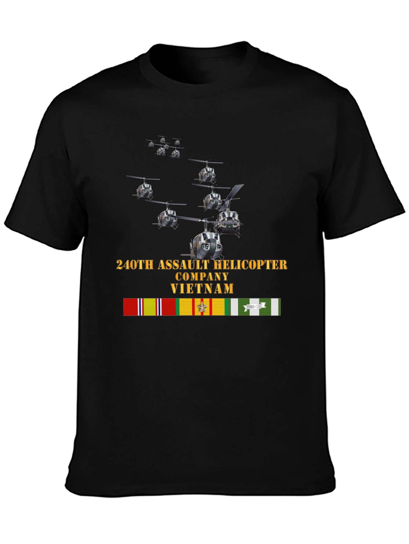 240th Assault Helicopter Company Vietnam T-Shirt