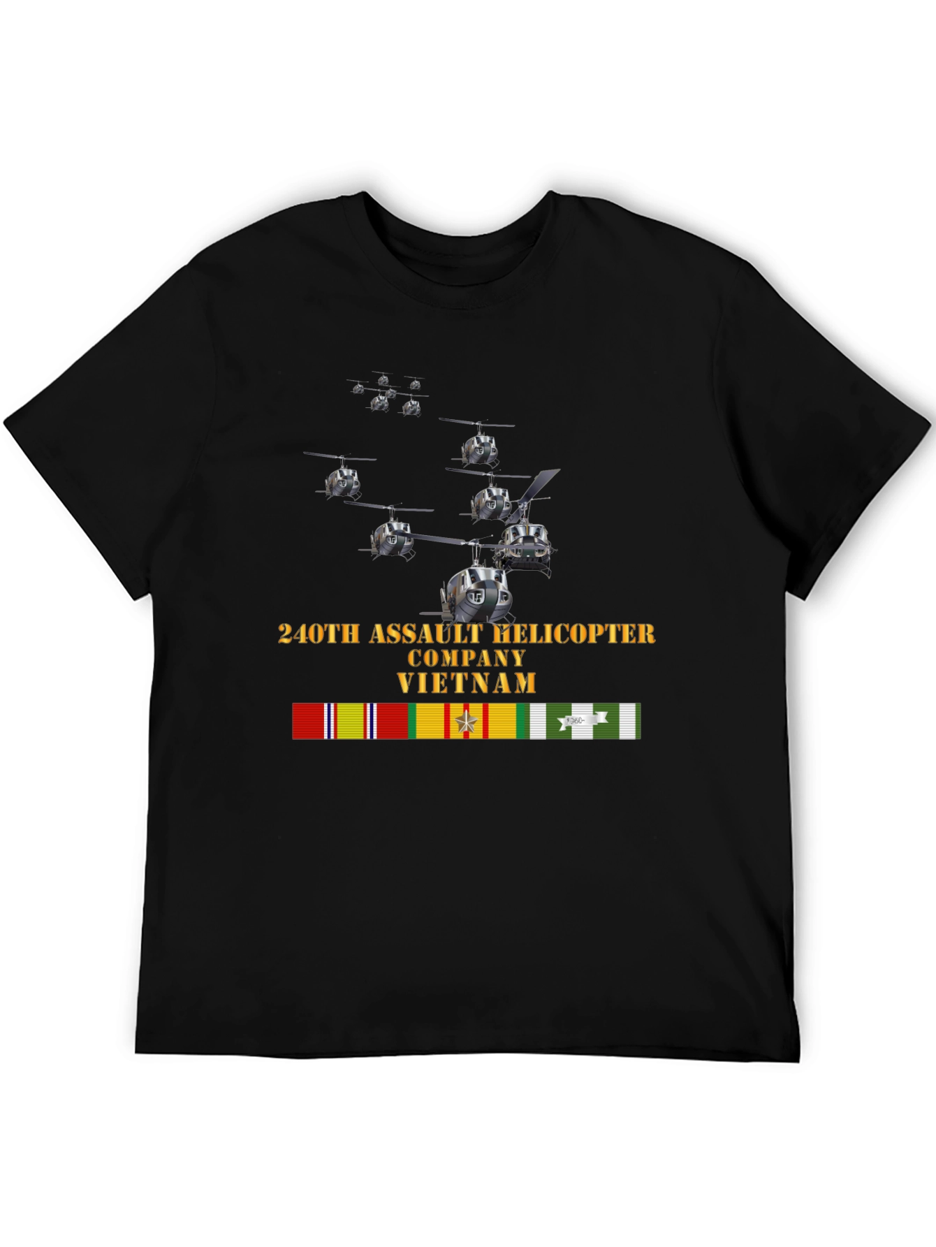 240th Assault Helicopter Company Vietnam T-Shirt