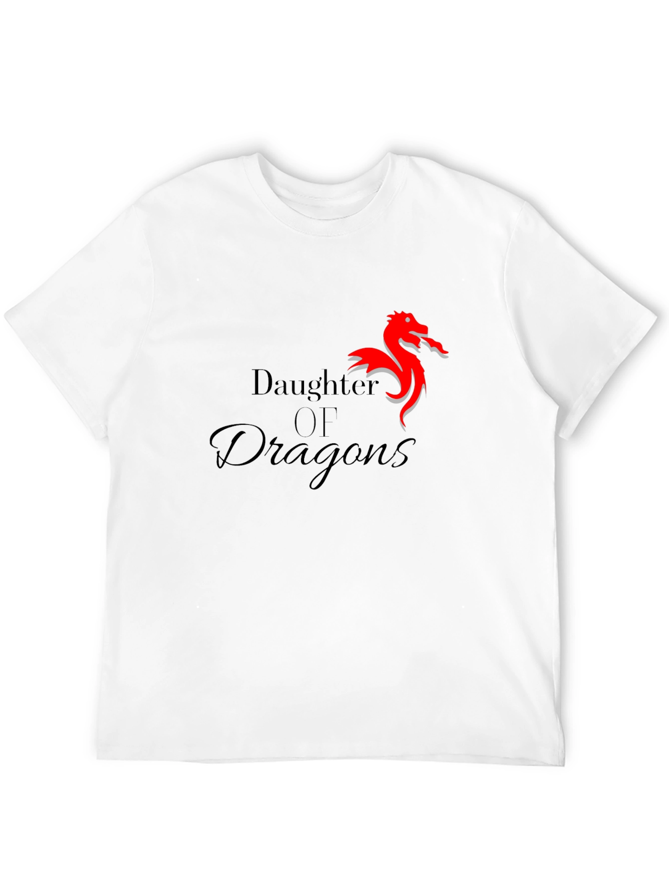 Daughter of Dragons Graphic T-Shirt - Black