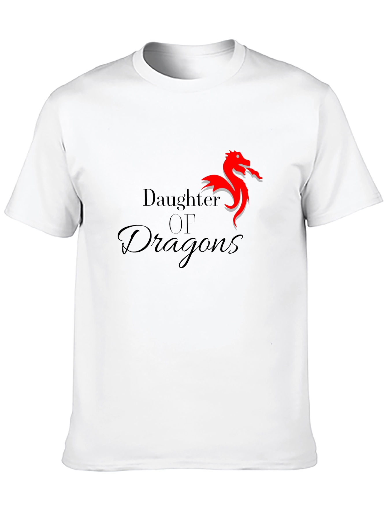 Daughter of Dragons Graphic T-Shirt - Black