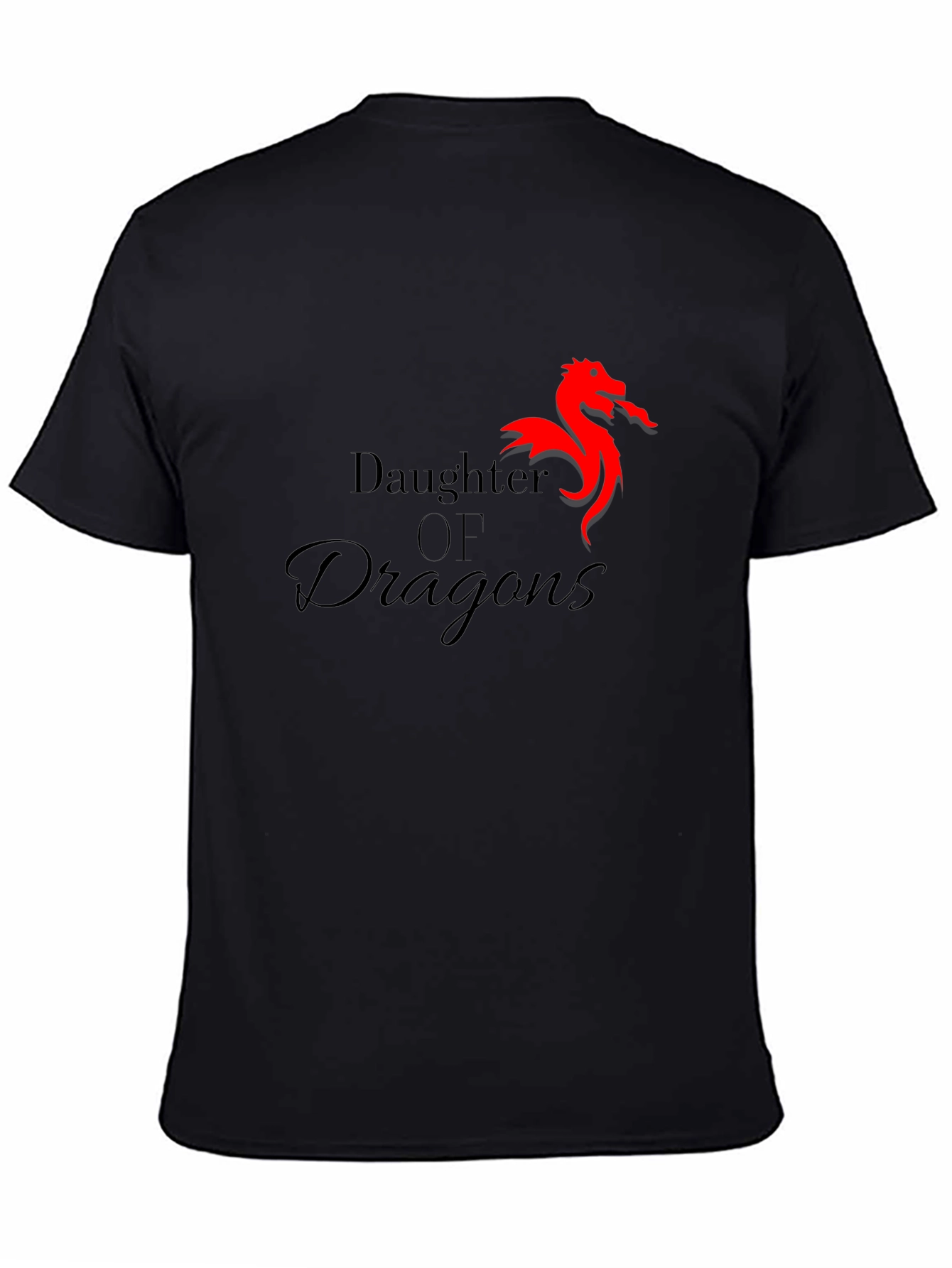 Daughter of Dragons Graphic T-Shirt - Black