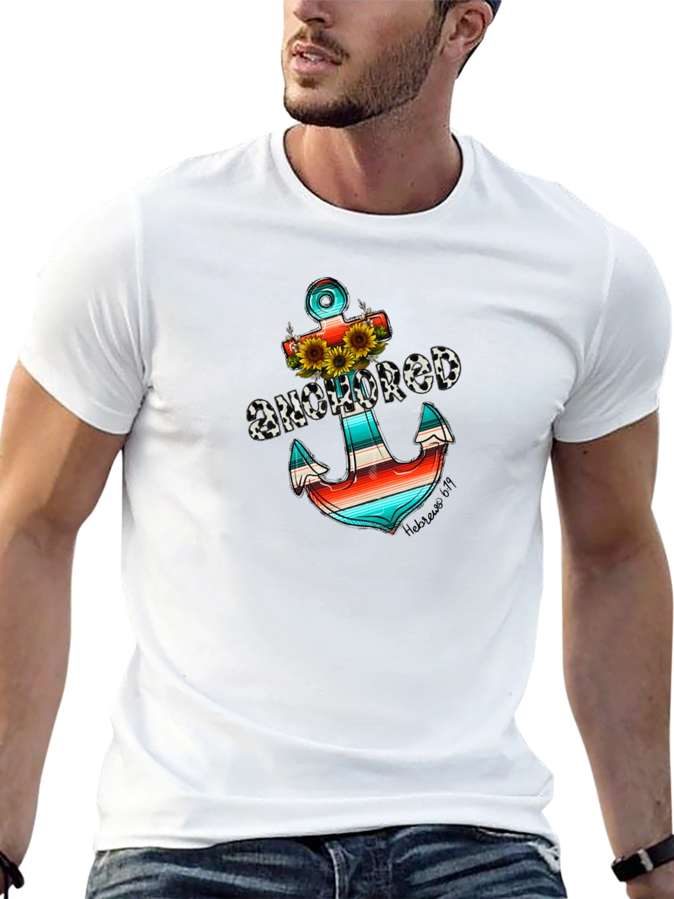 Anchored Graphic T-Shirt - Casual Style
