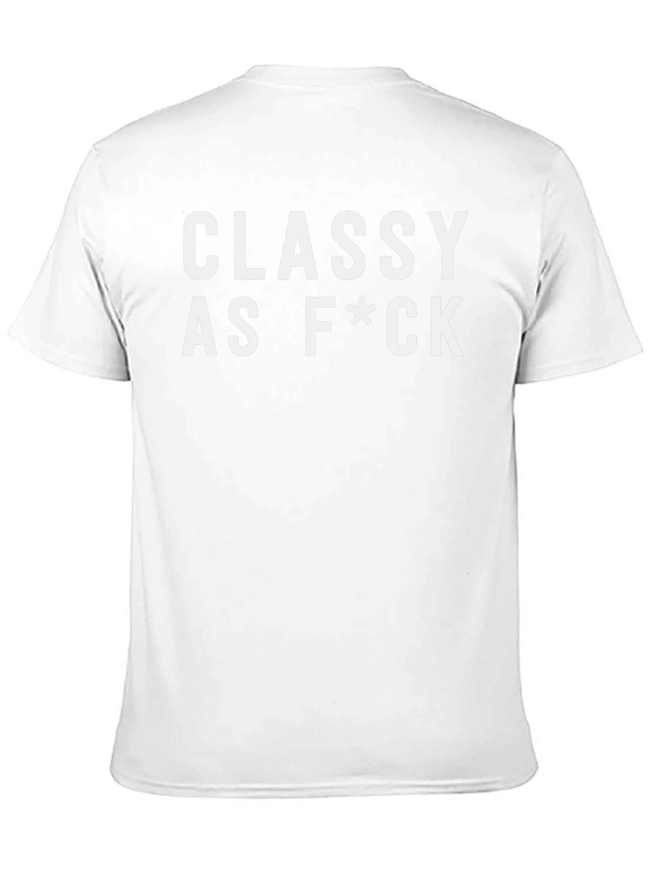 Classy As F*ck Black Graphic Tee
