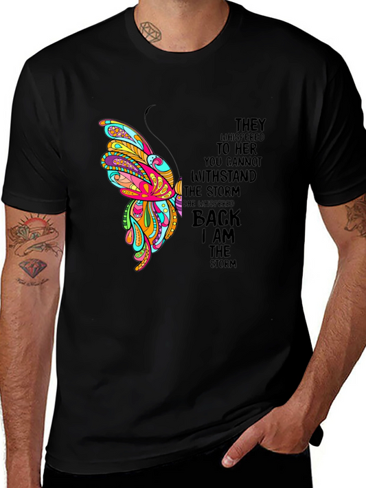 I Am The Storm Butterfly Graphic Tee