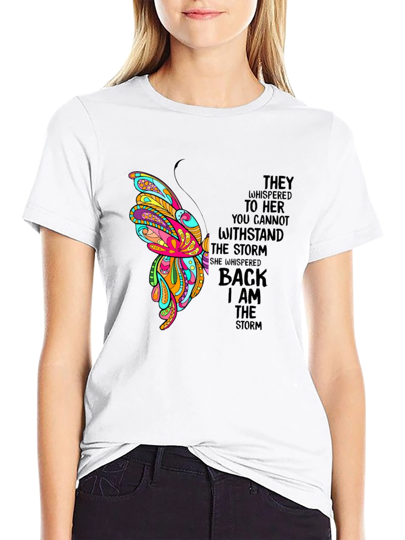 I Am The Storm Butterfly Graphic Tee