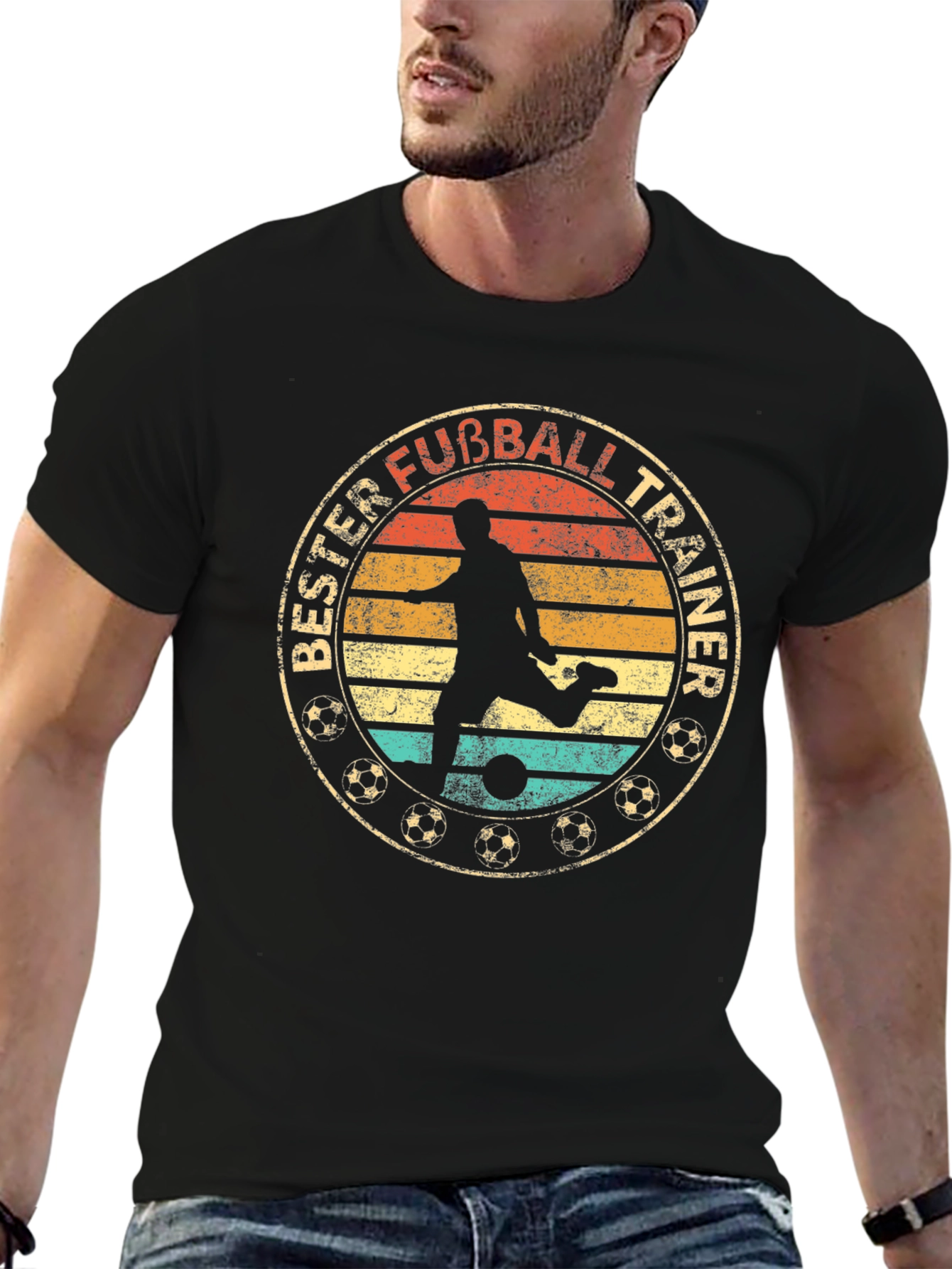 Bester Fußball Trainer T-Shirt