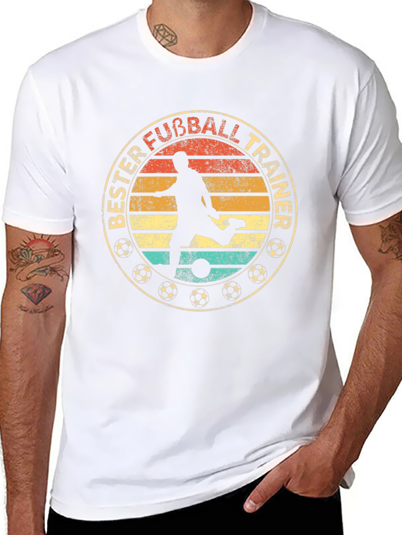 Bester Fußball Trainer T-Shirt
