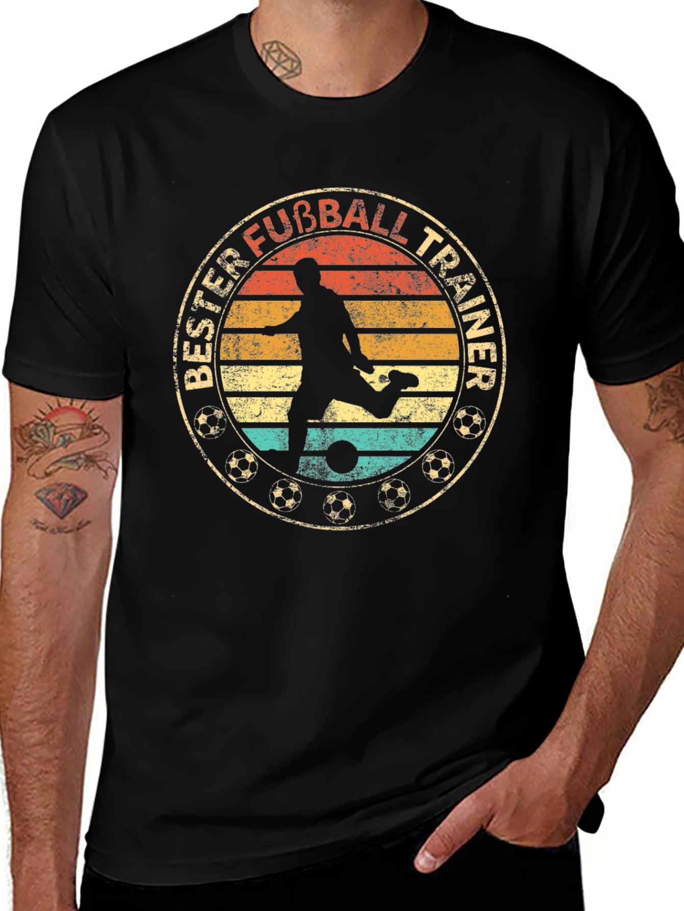 Bester Fußball Trainer T-Shirt