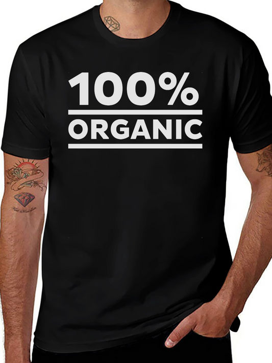 100% Organic Cotton T-Shirt - Eco Friendly