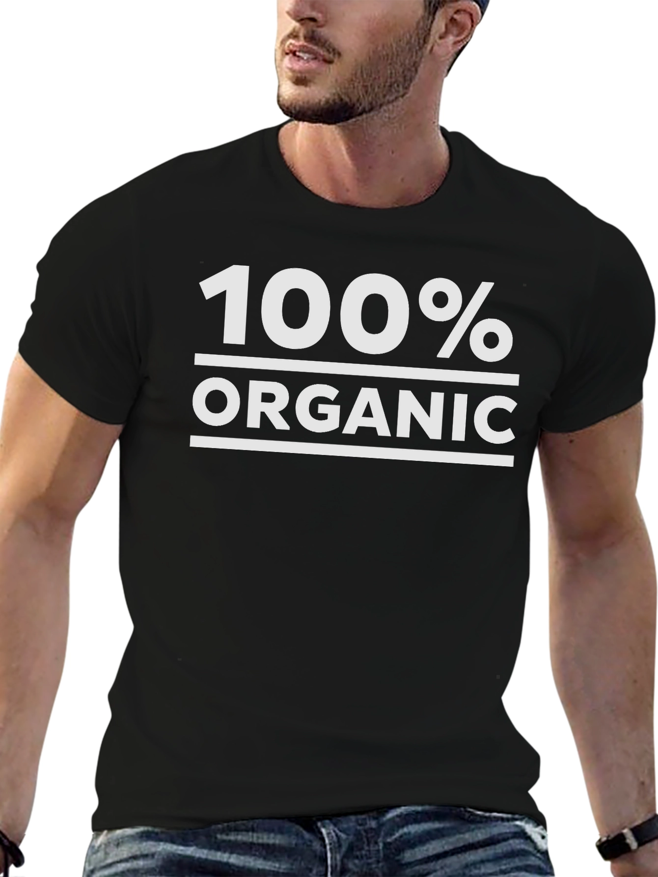 100% Organic Cotton T-Shirt - Eco Friendly