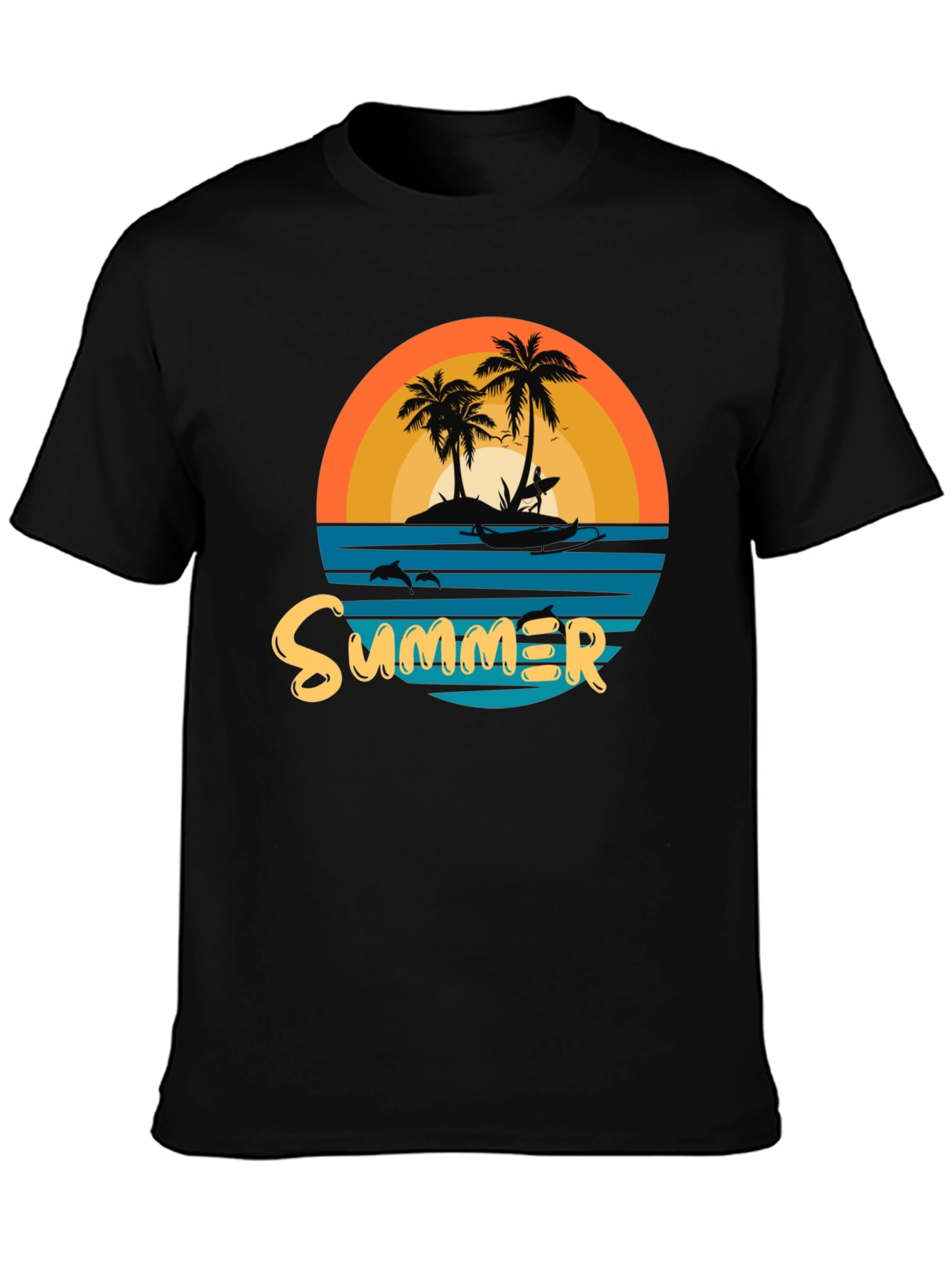 Summer Beach Sunset T-Shirt