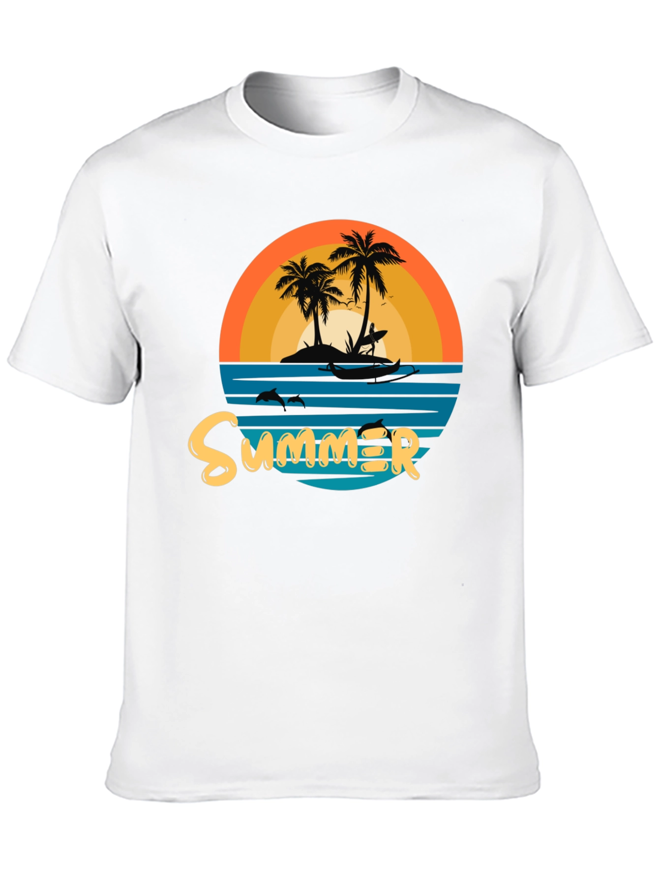 Summer Beach Sunset T-Shirt