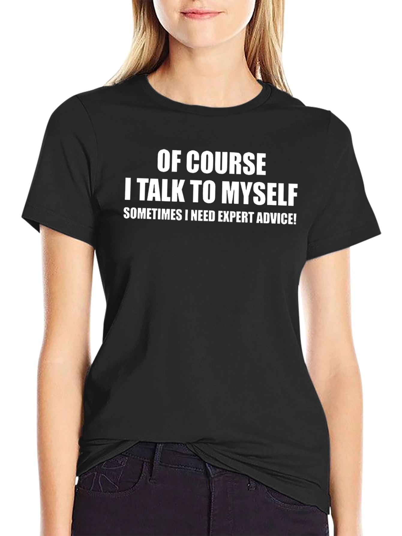 Expert Advice Funny Black T-Shirt