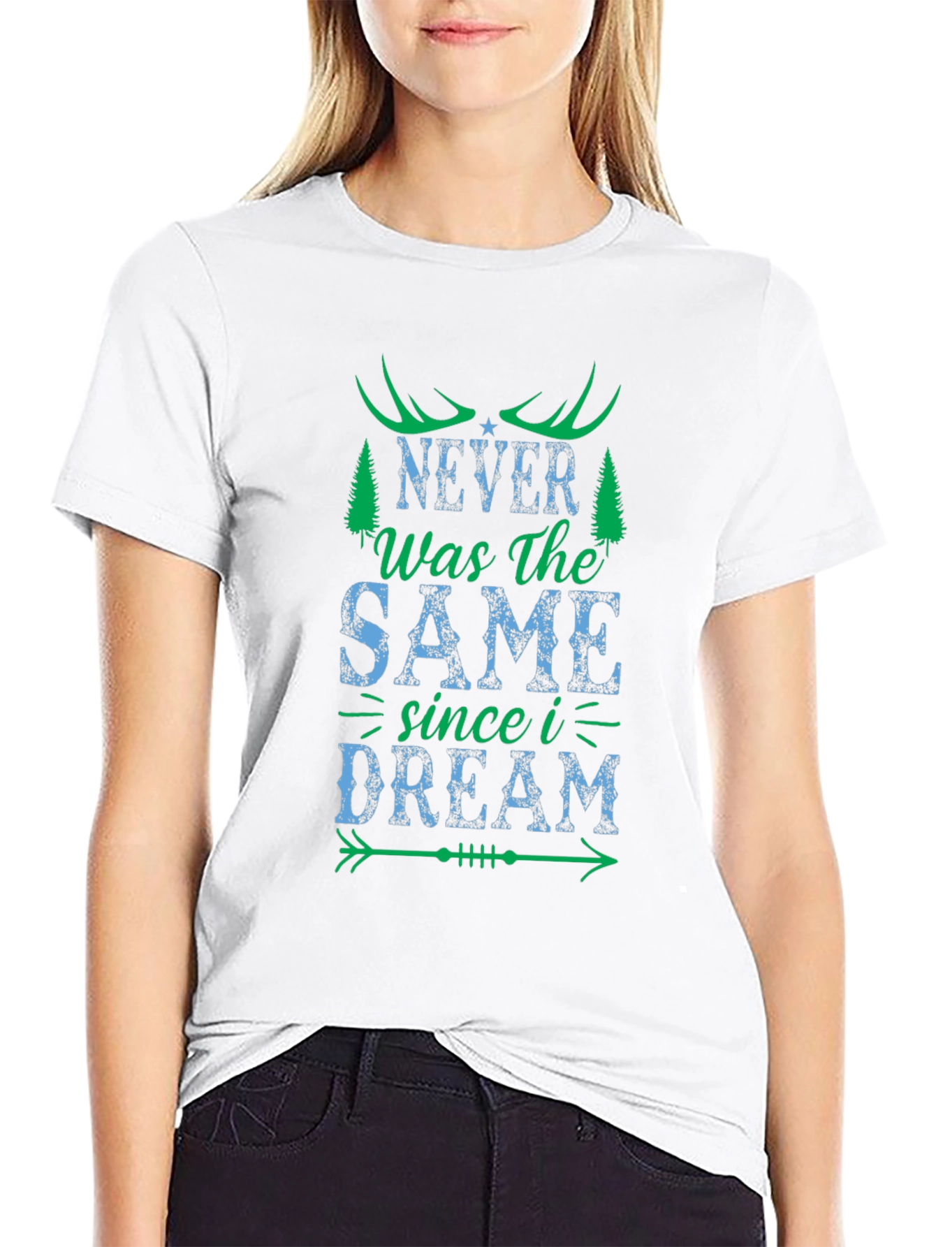 Never Was The Same Tee - Black Graphic T-Shirt