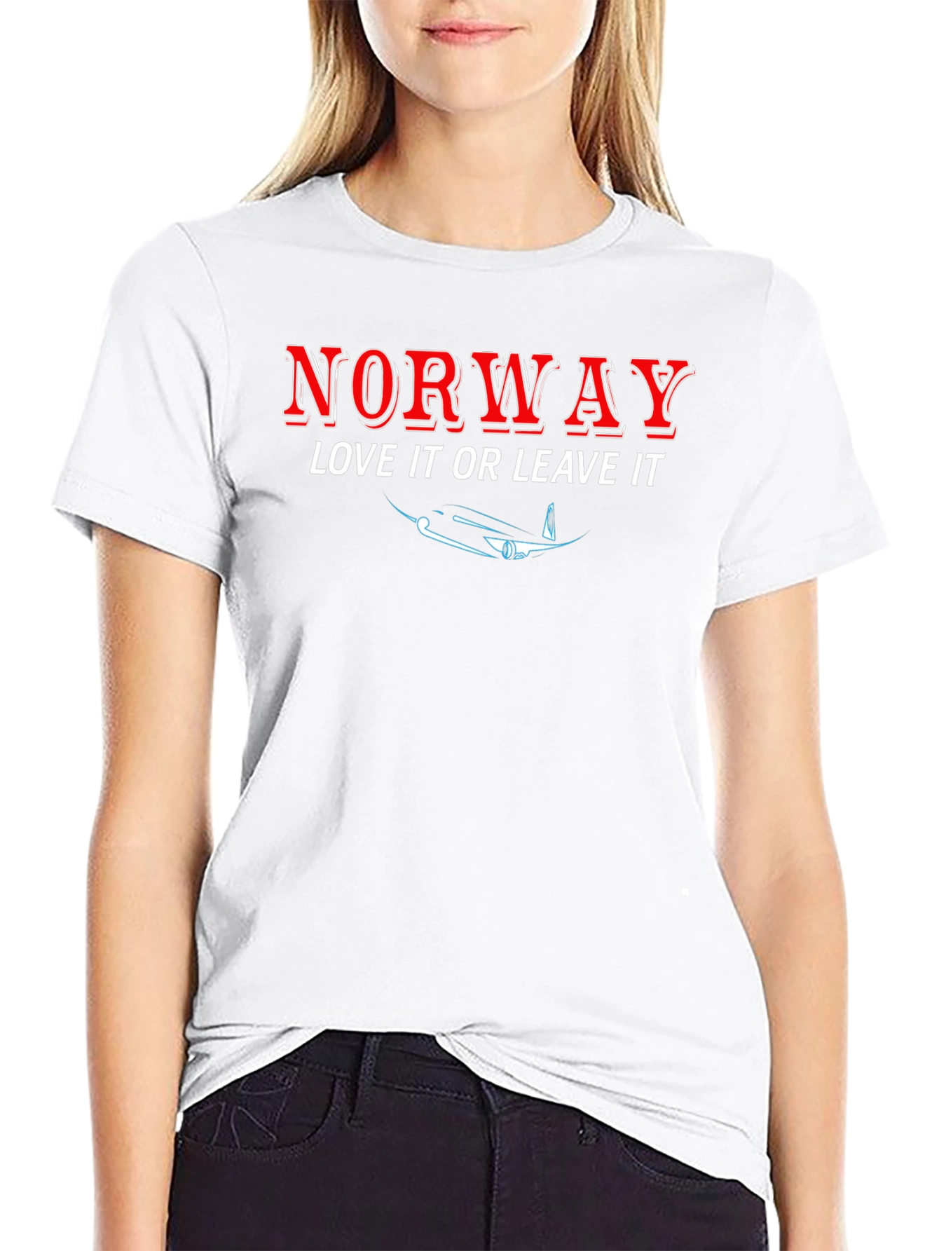 Norway T-Shirt Love It Or Leave It