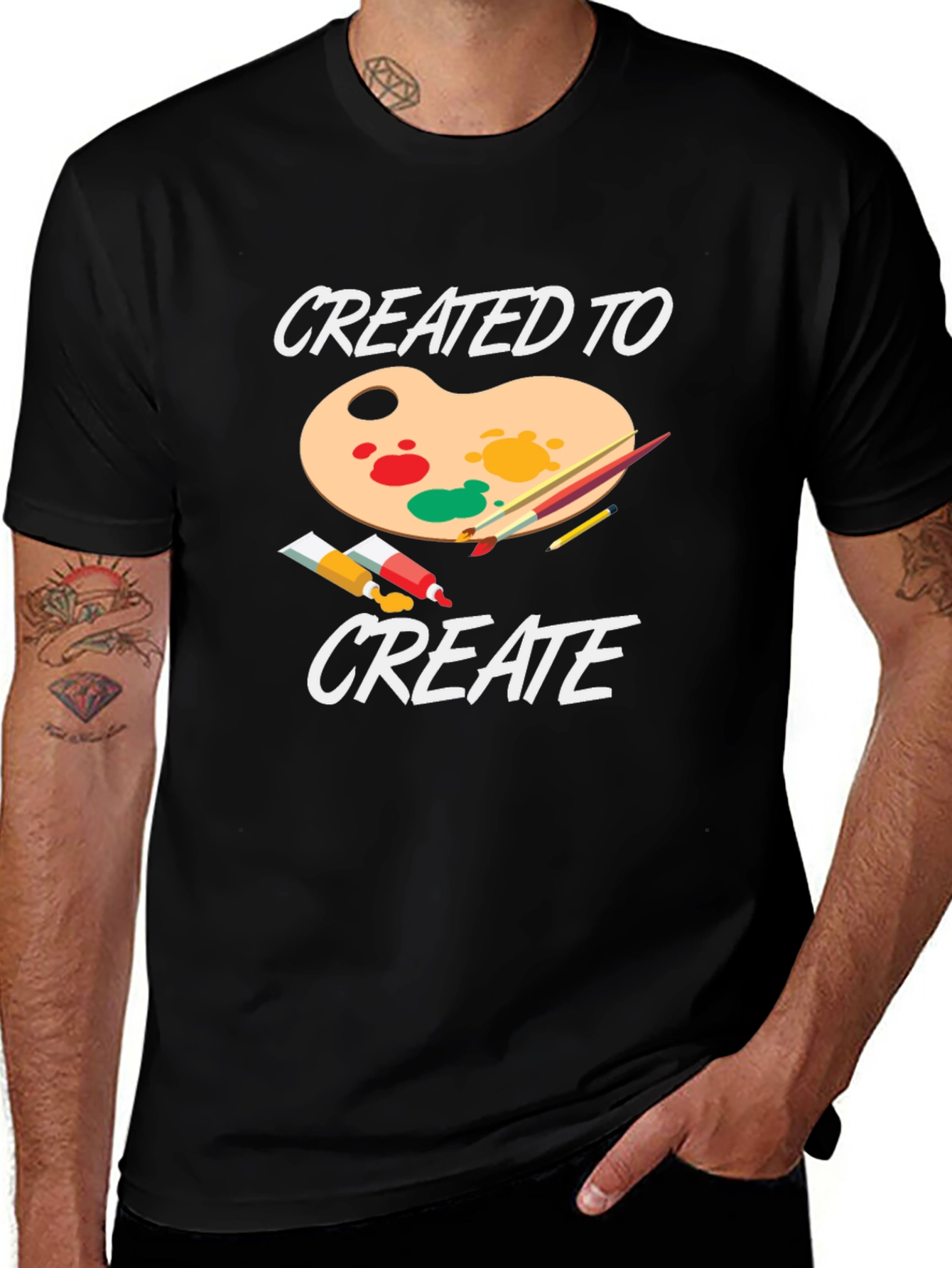 Created to Create Artist T-Shirt