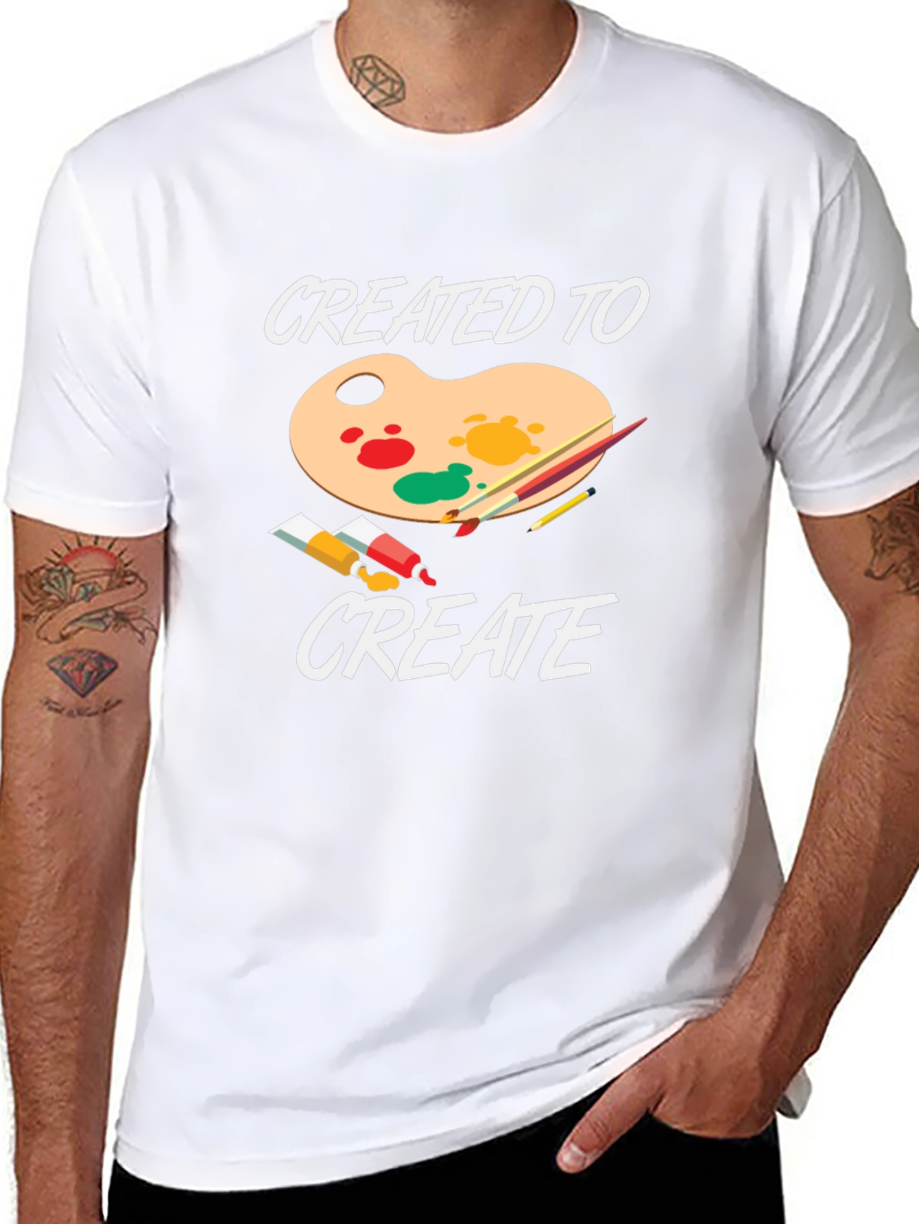 Created to Create Artist T-Shirt