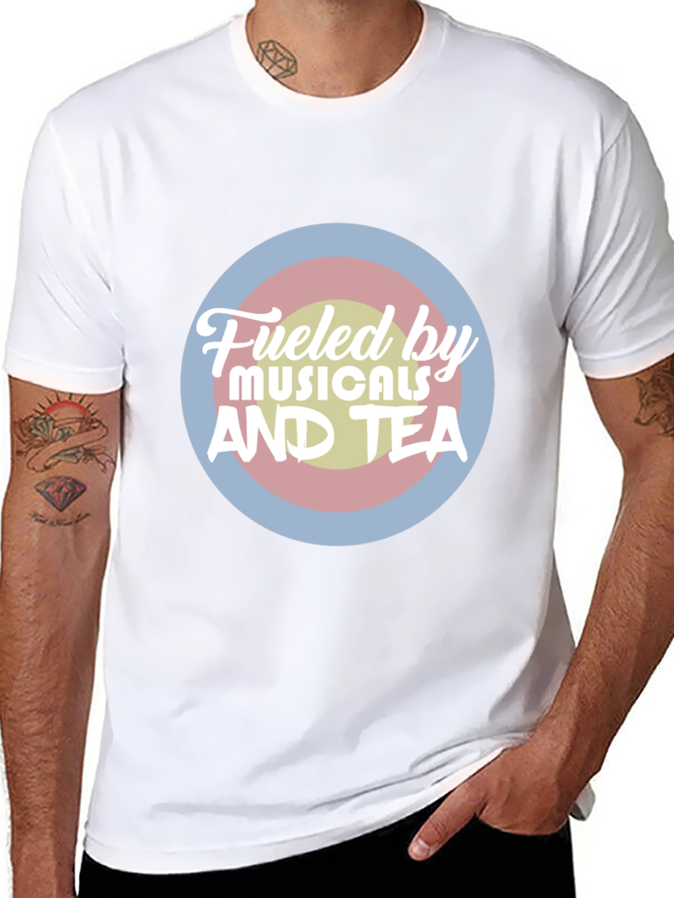 Fueled by Musicals and Tea T-Shirt