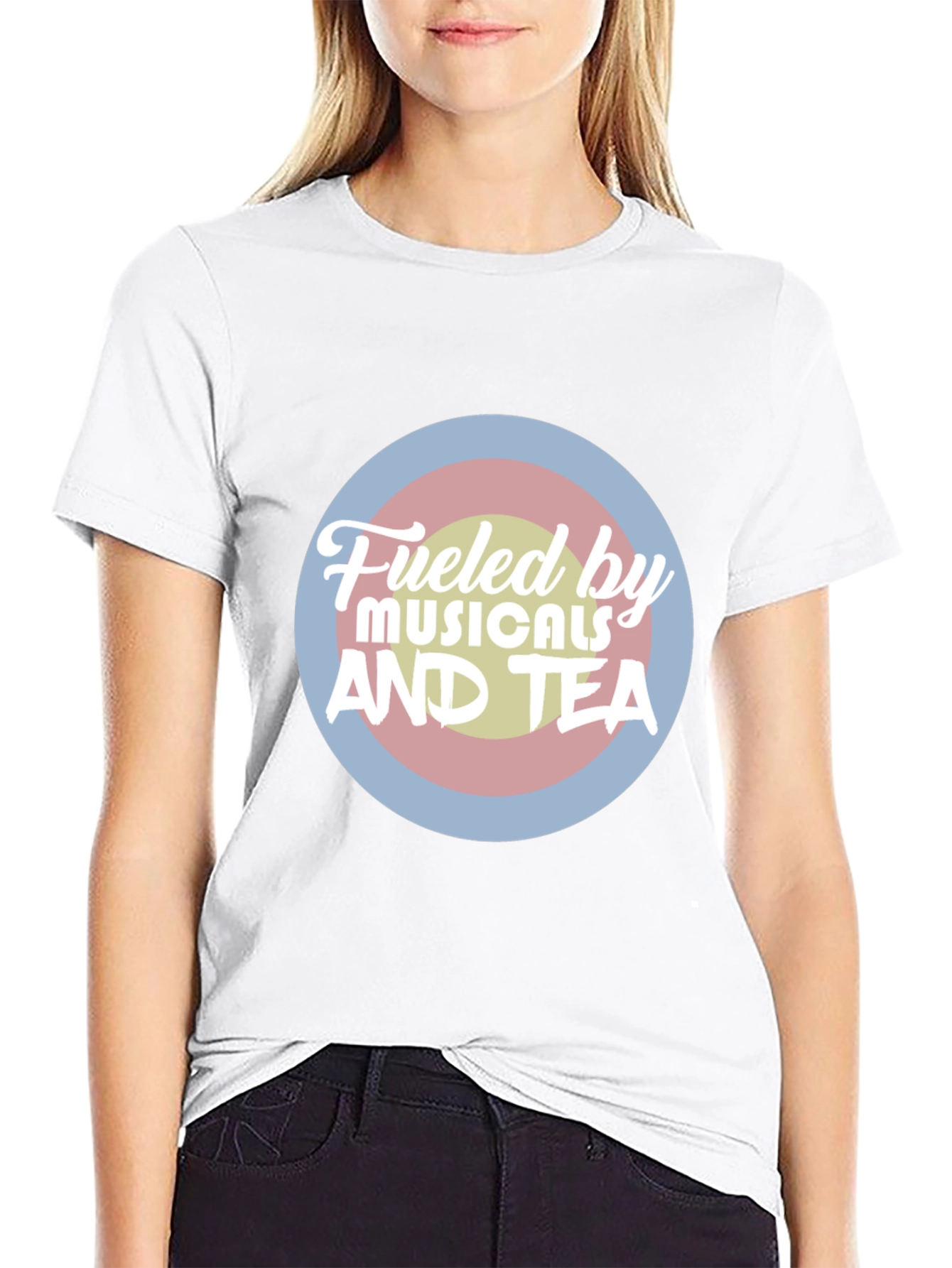 Fueled by Musicals and Tea T-Shirt