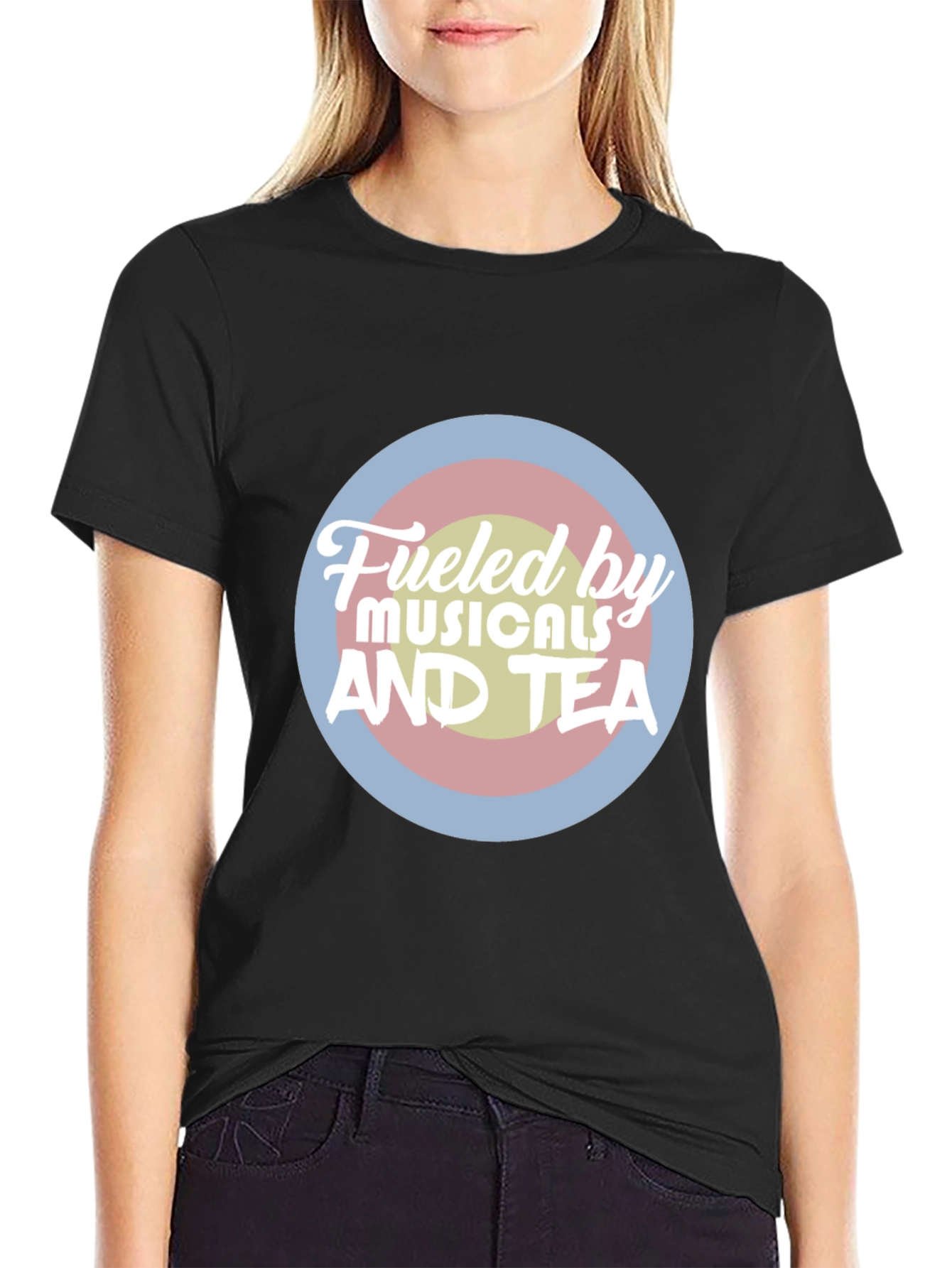 Fueled by Musicals and Tea T-Shirt