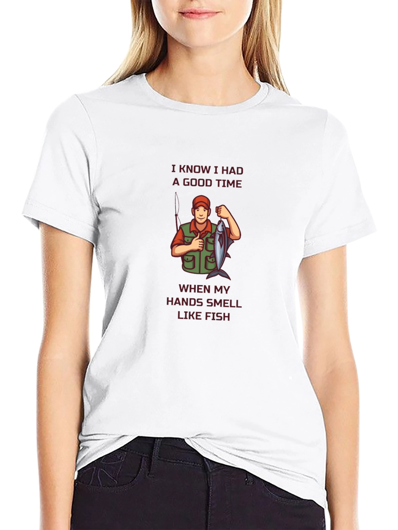 Fishing Humor Graphic T-Shirt